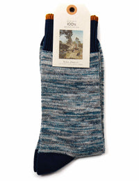 Rasmusson Multi Yarn Socks - Blue