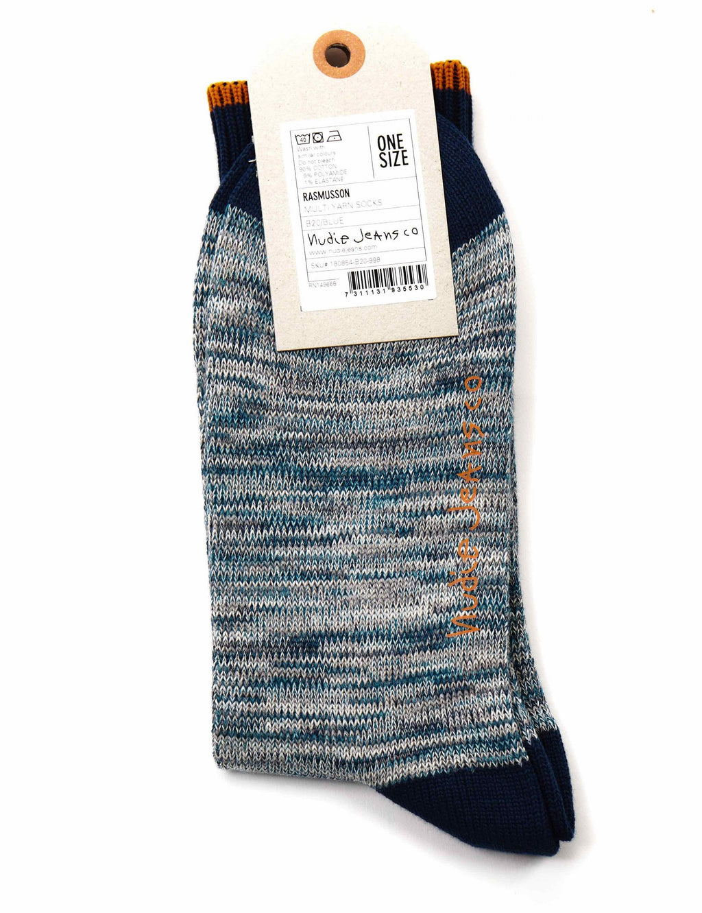 Rasmusson Multi Yarn Socks - Blue