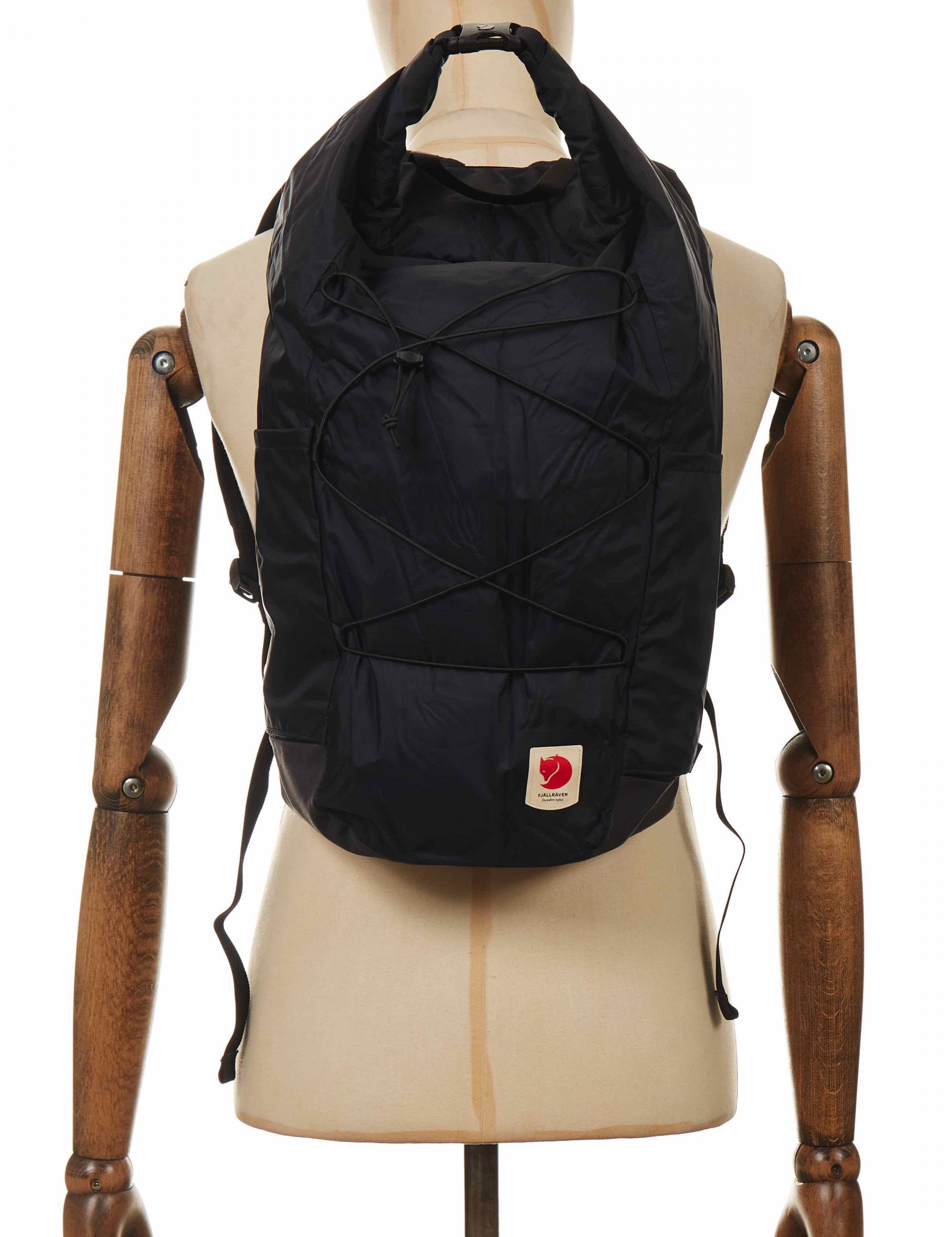 Fjallraven High Coast Rolltop 26L Backpack - Black