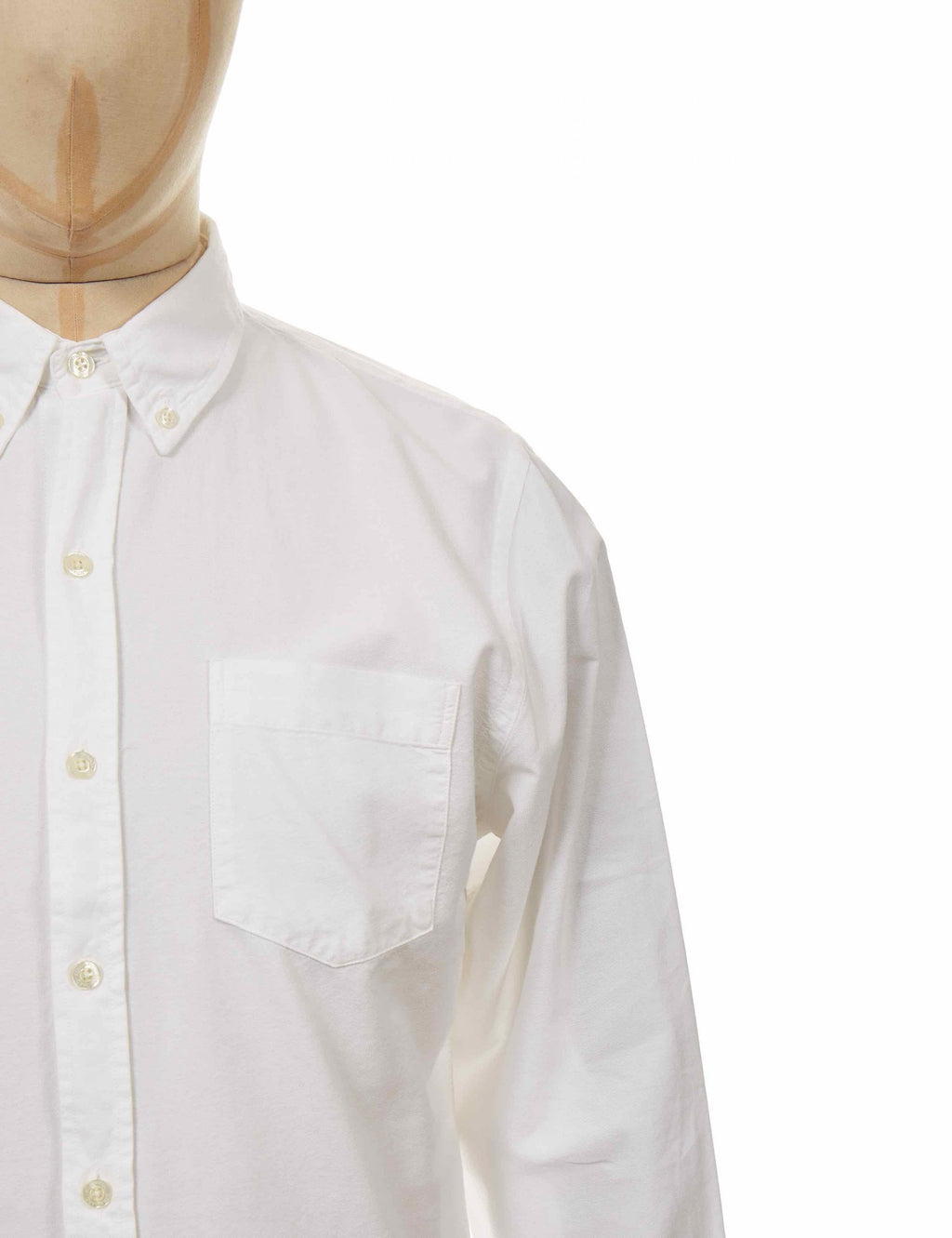 Organic Button Down Shirt - Optical White