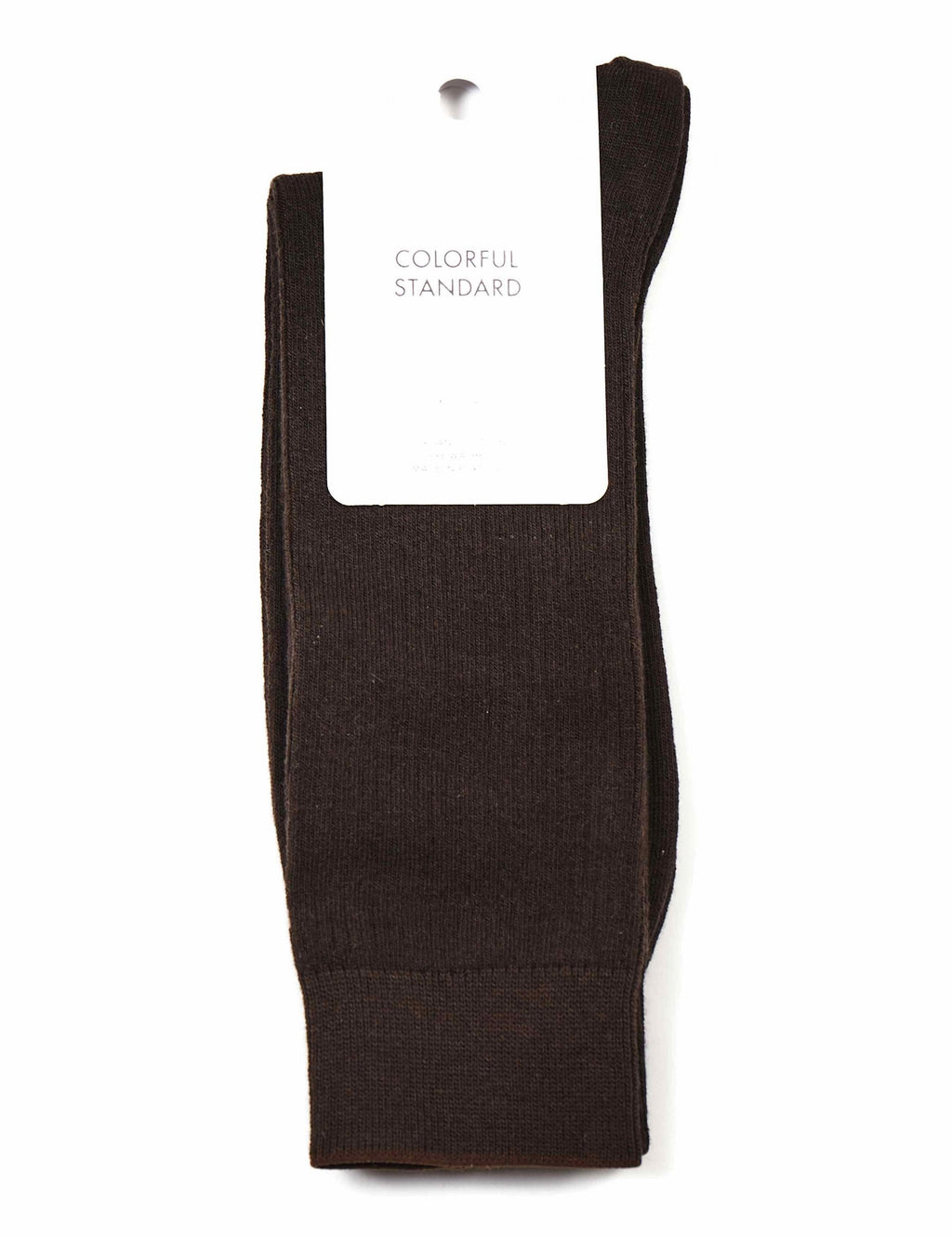 Classic Organic Socks - Coffee Brown