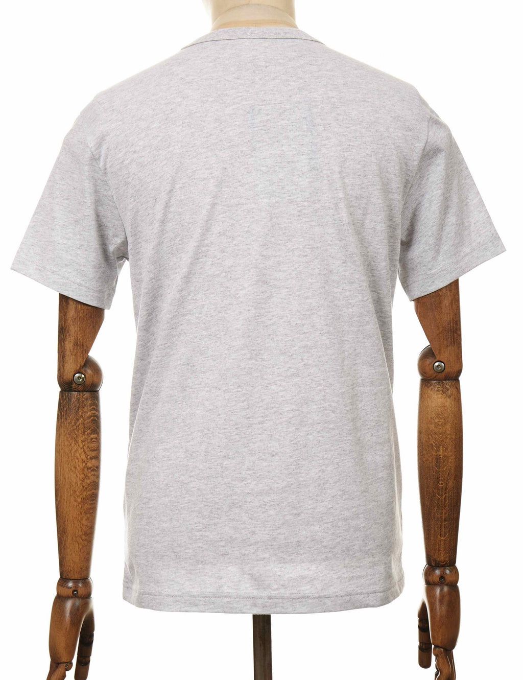 Crewneck Logo T-Shirt - LOXGM Light Grey