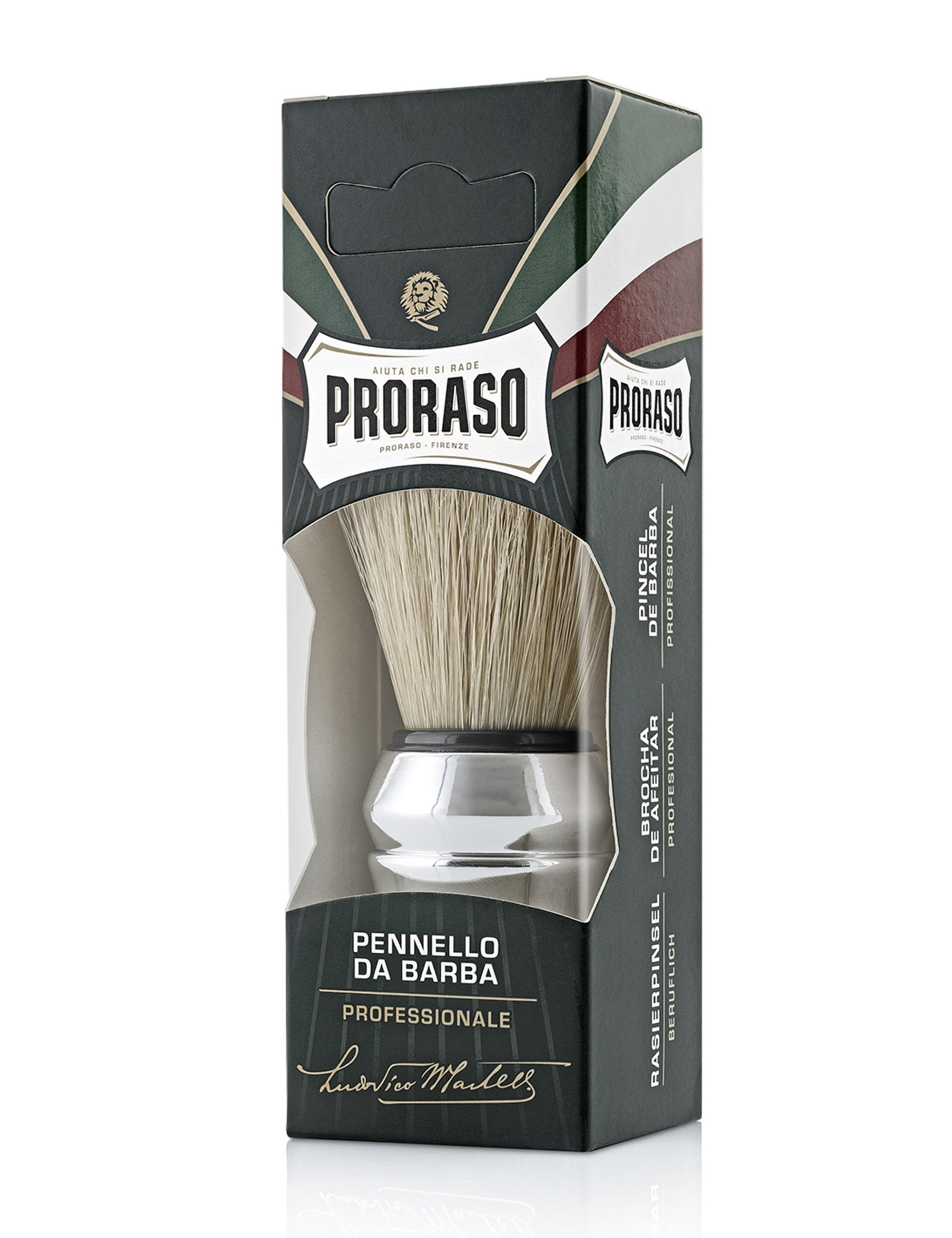 Proraso Shaving Brush - Chrome