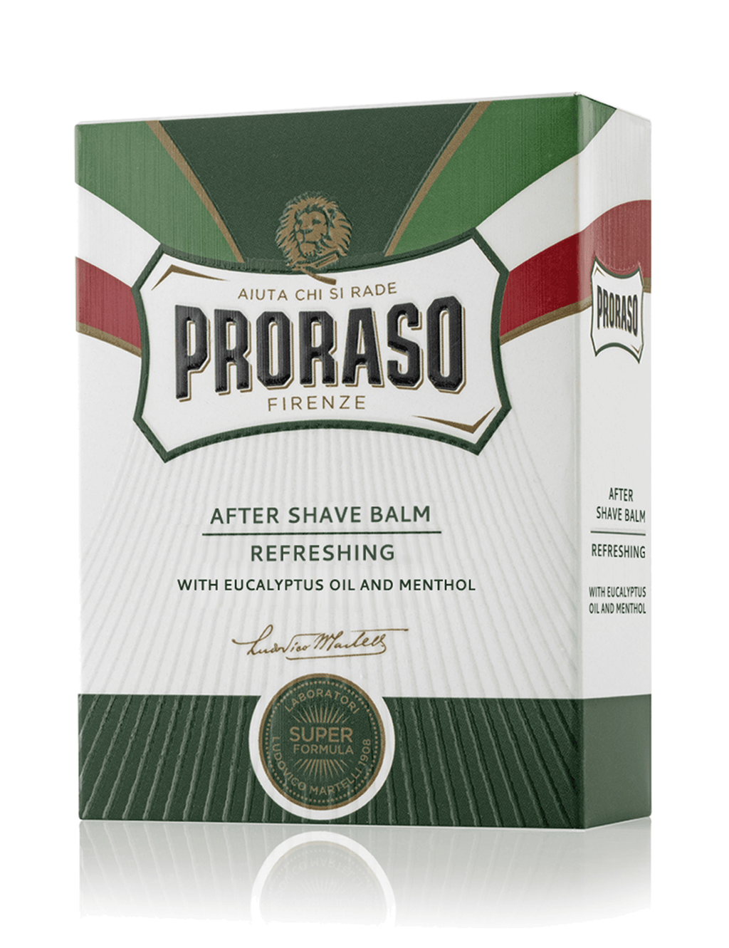 PRORASO after shave balm refreshing gift box with Super Formula badge
