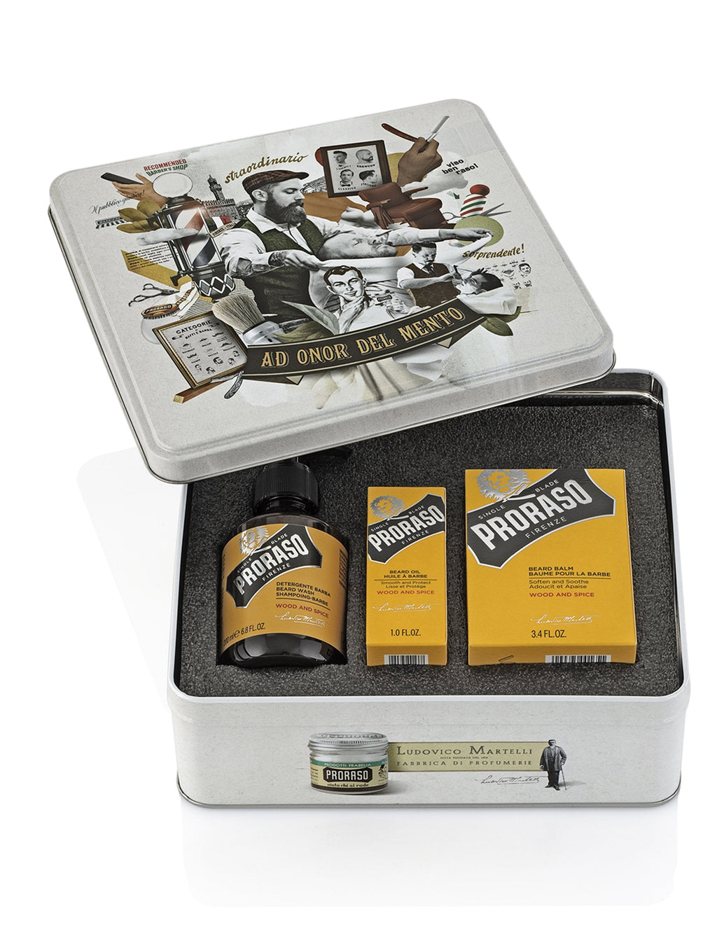 Beard Care Tin - Wood & Spice