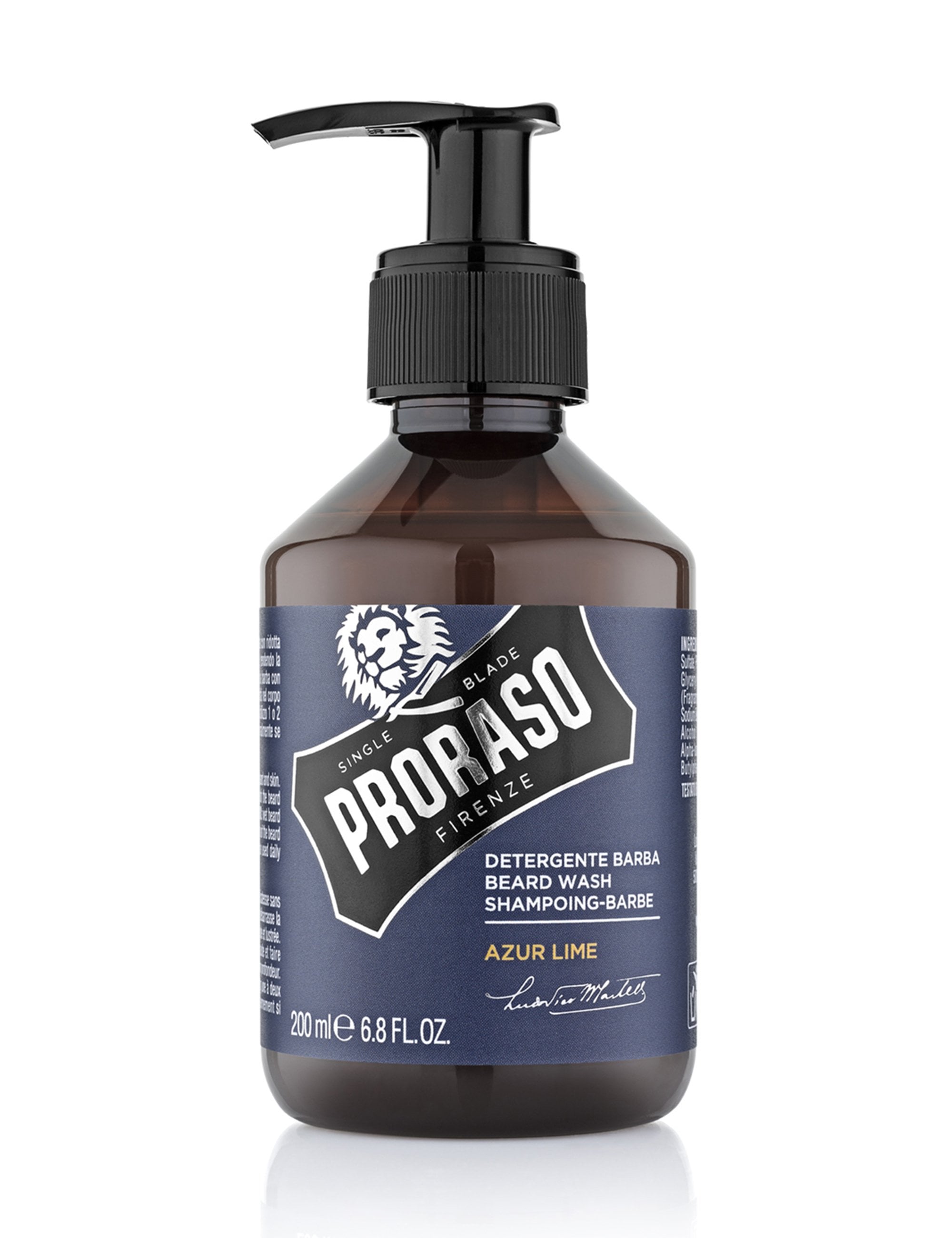 Beard Wash (200ml) - Azur Lime