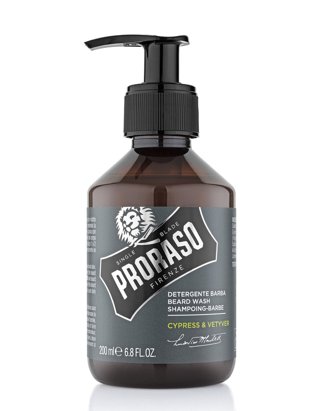 Beard Wash (200ml) - Cypress & Vetyver