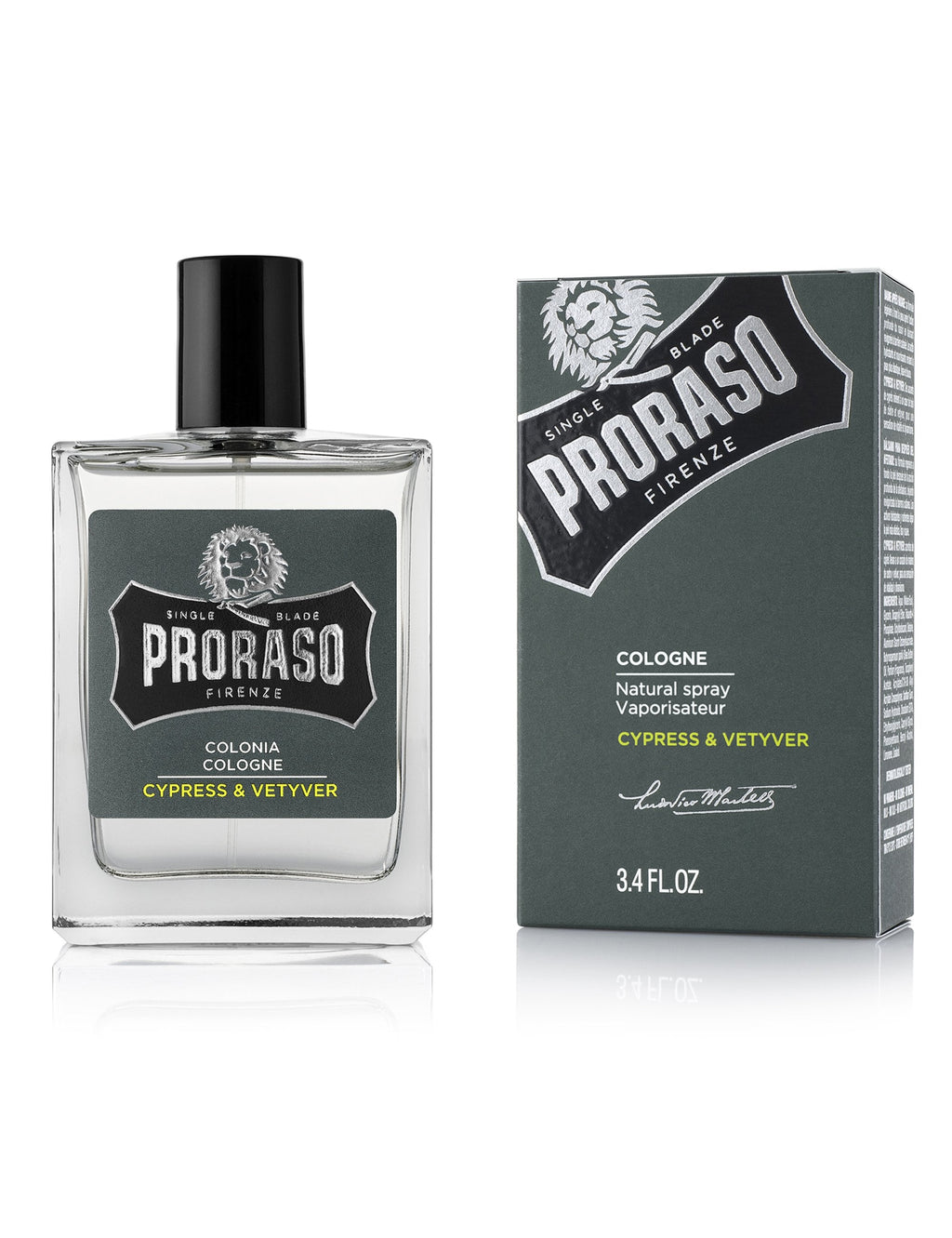 Eau de Cologne (100ml) - Cypress and Vetyver