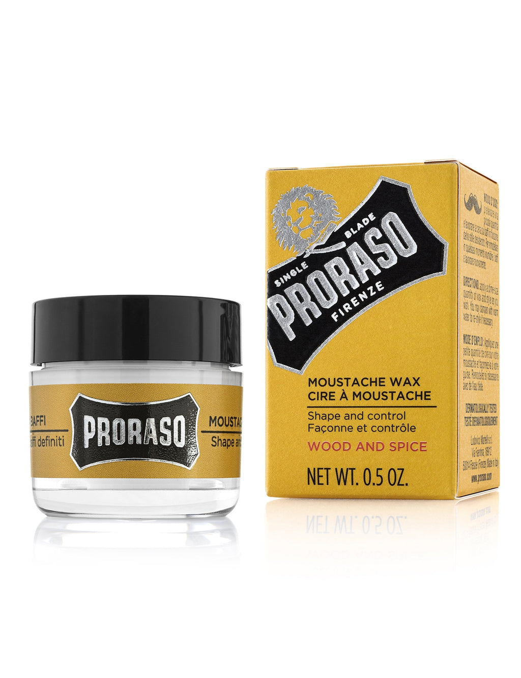 Moustache Wax (15ml)  - Wood & Spice