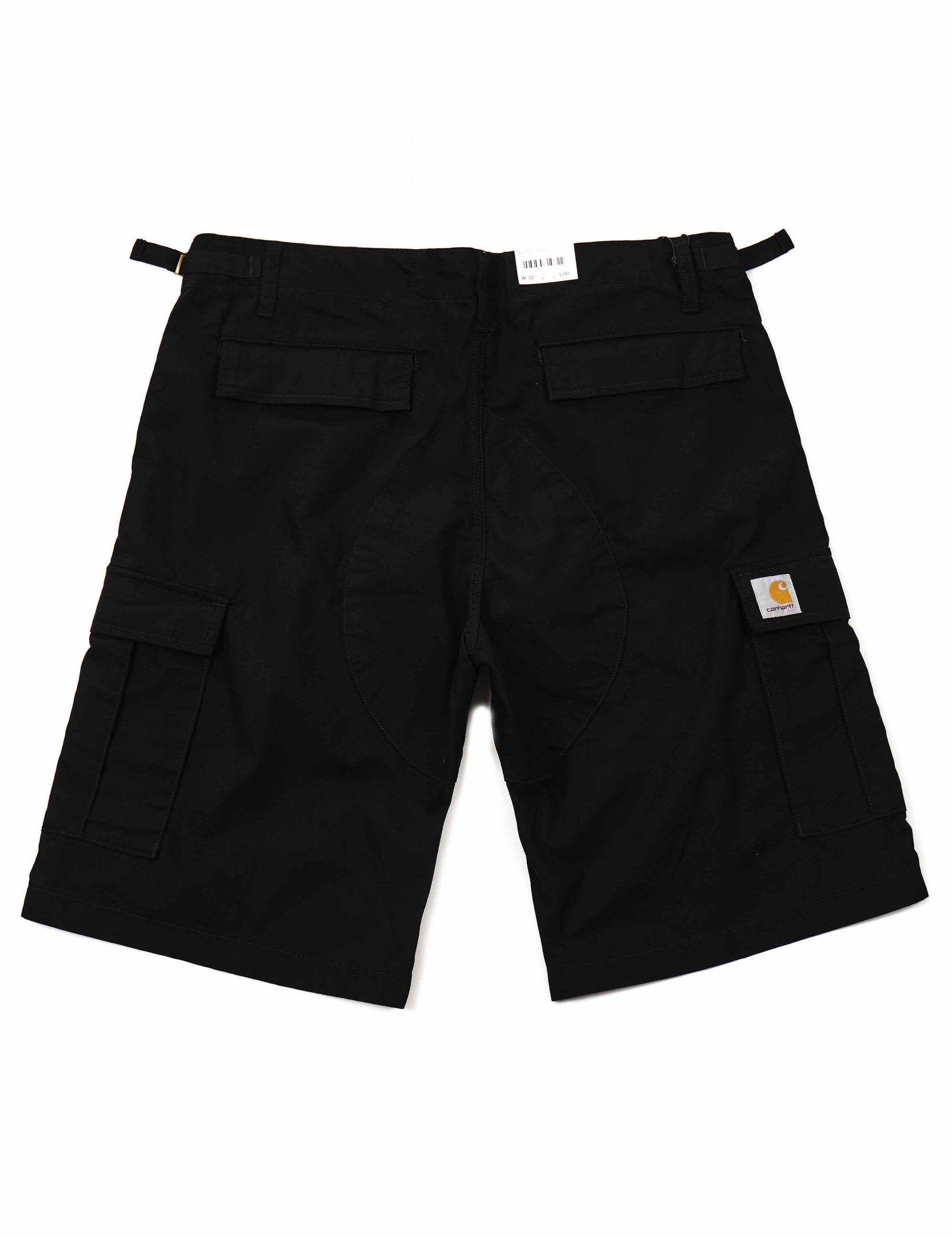 Aviation Cargo Shorts - Black