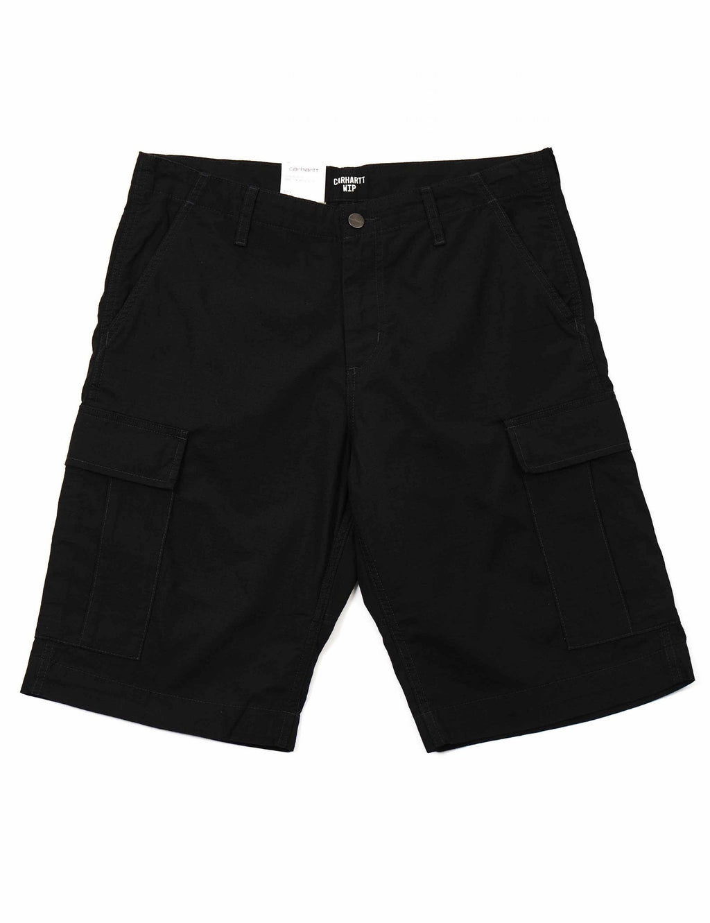 Regular Cargo Shorts - Black