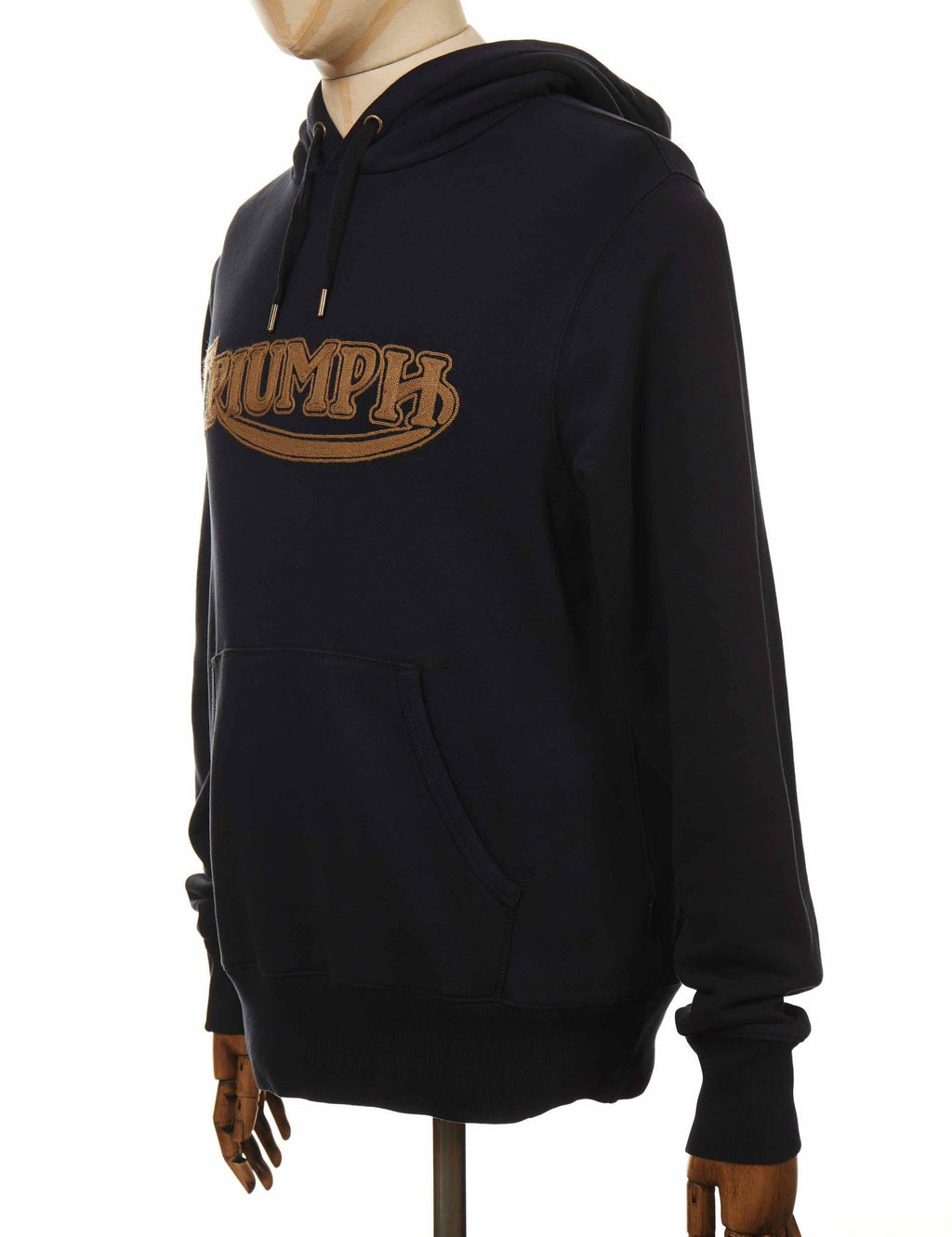 Flywheel Hooded Sweat - Black/Gold