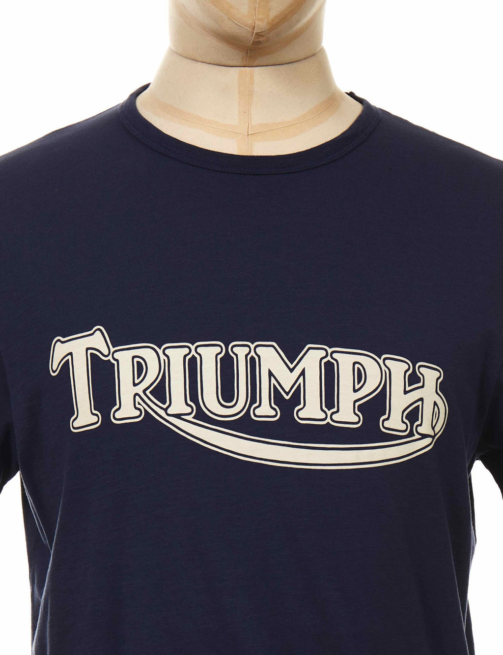 Fork Seal Logo T-Shirt - Indigo