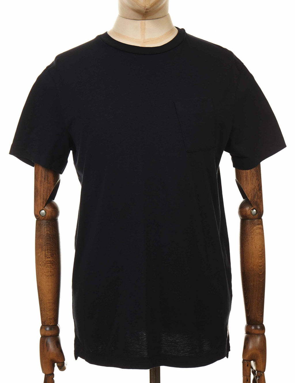 Spark Plug Slub T-Shirt - Black