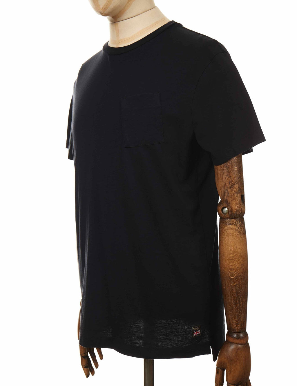 Spark Plug Slub T-Shirt - Black
