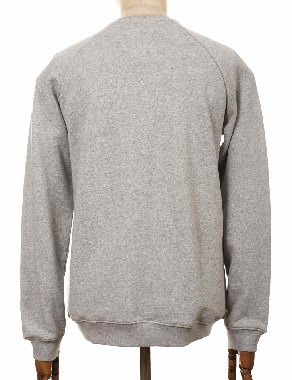 Nias Organic Crew Sweat - Ash Grey