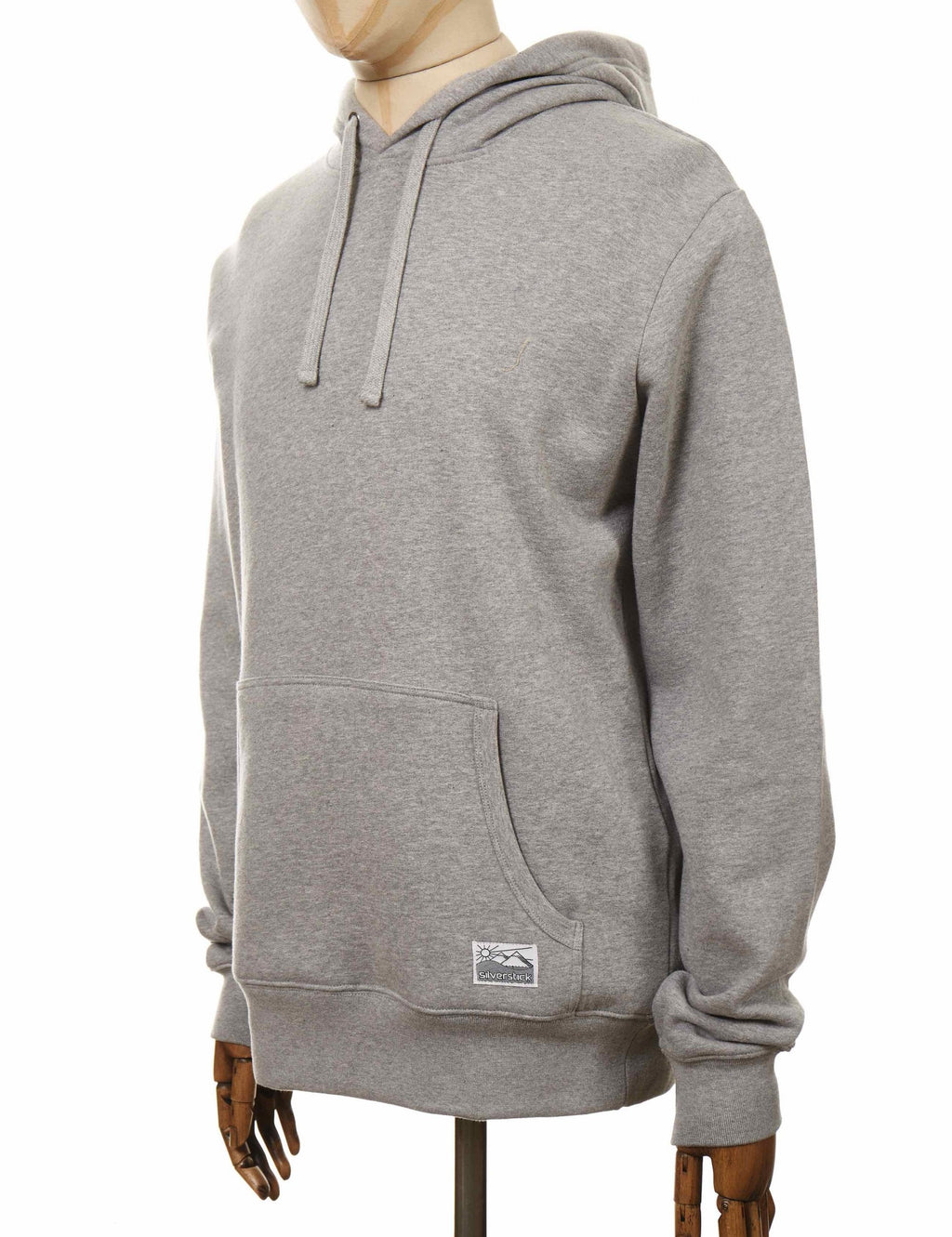 Ellerton Organic Hooded Sweat - Ash Grey