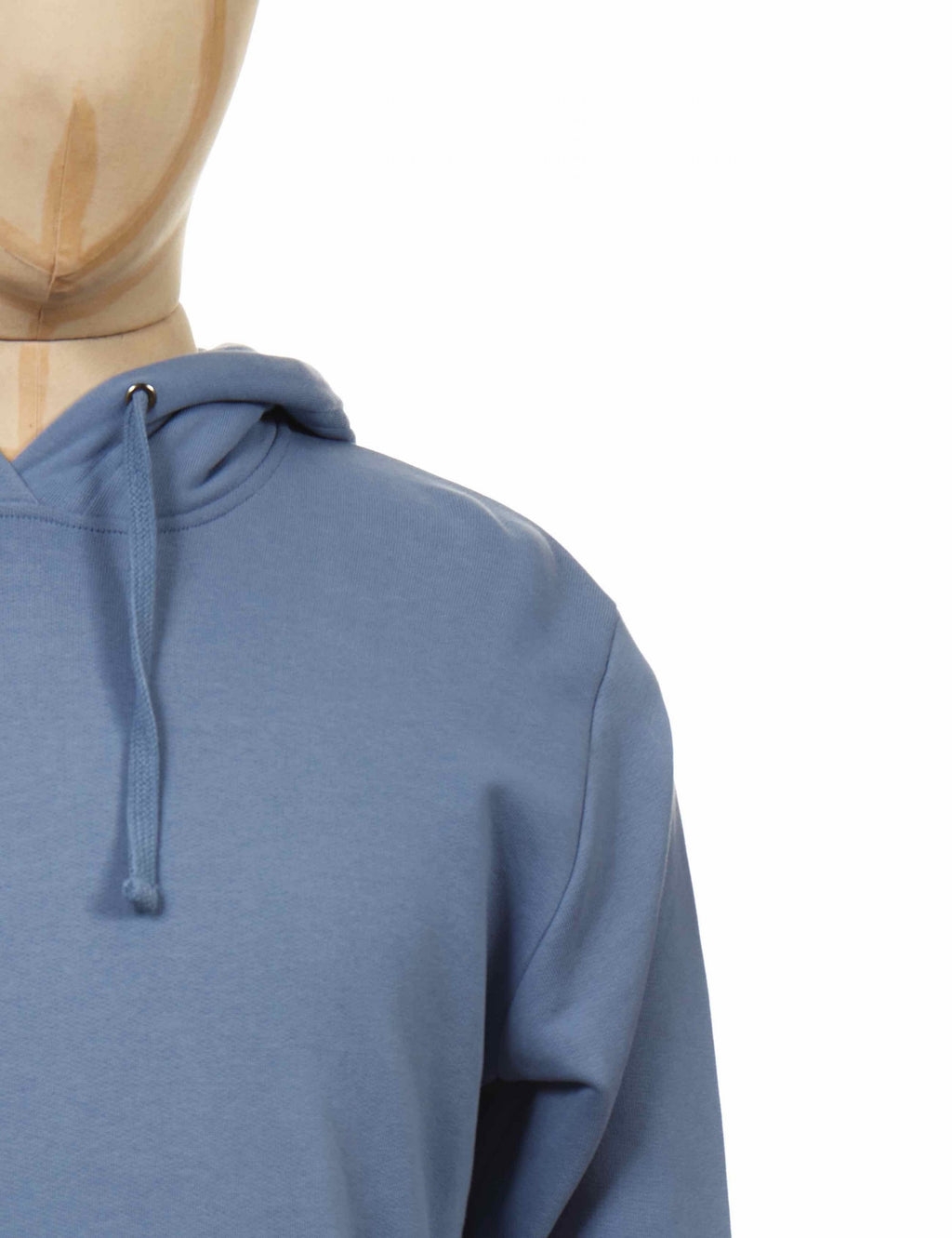 Ellerton Organic Hooded Sweat - Faded Denim