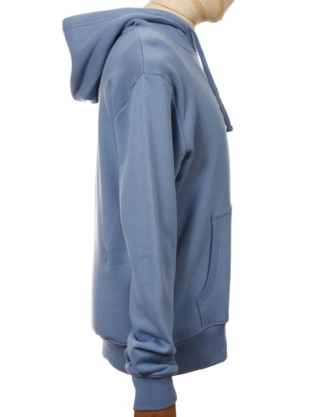 Ellerton Organic Hooded Sweat - Faded Denim
