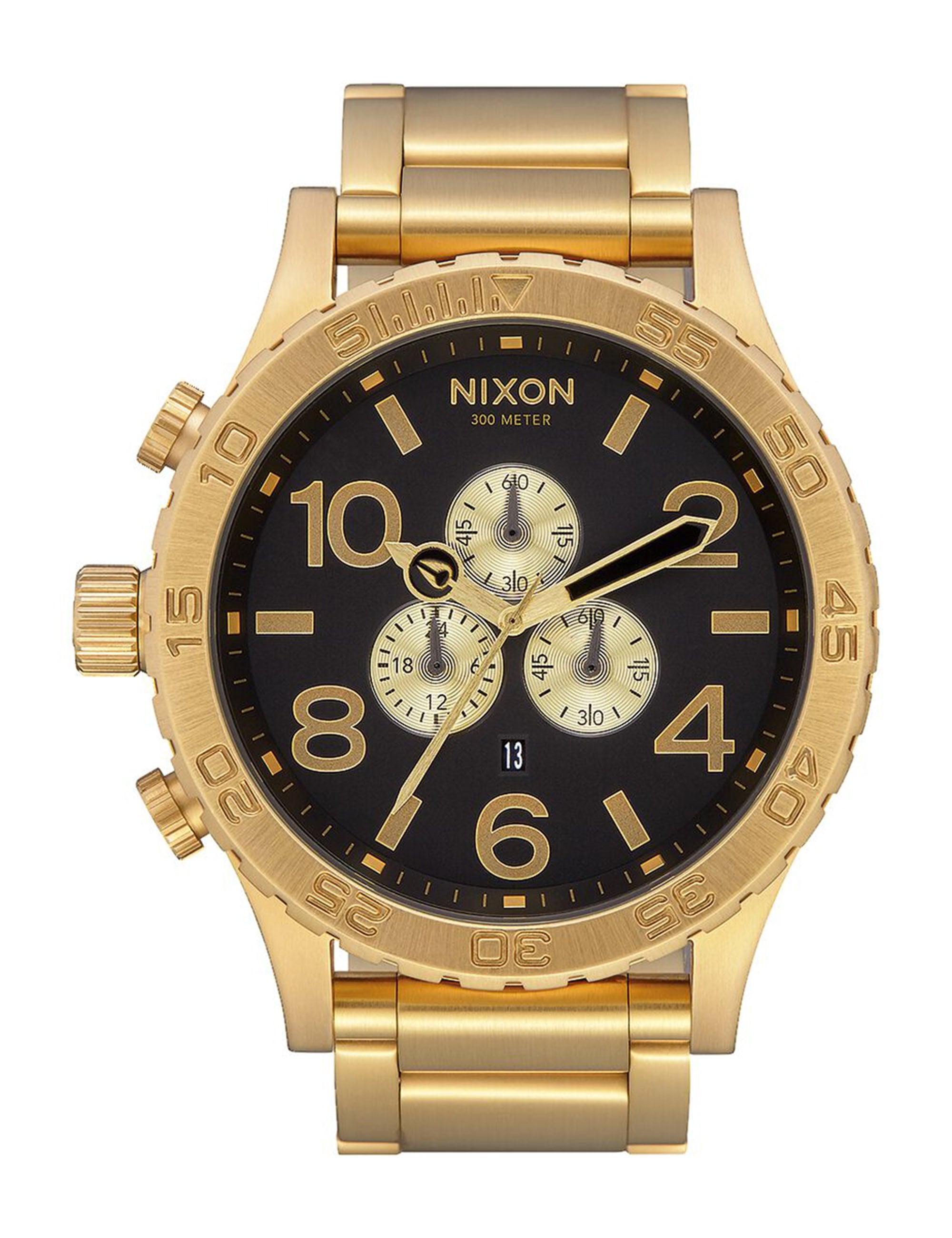 51-30 Chrono Watch - All Gold/Black