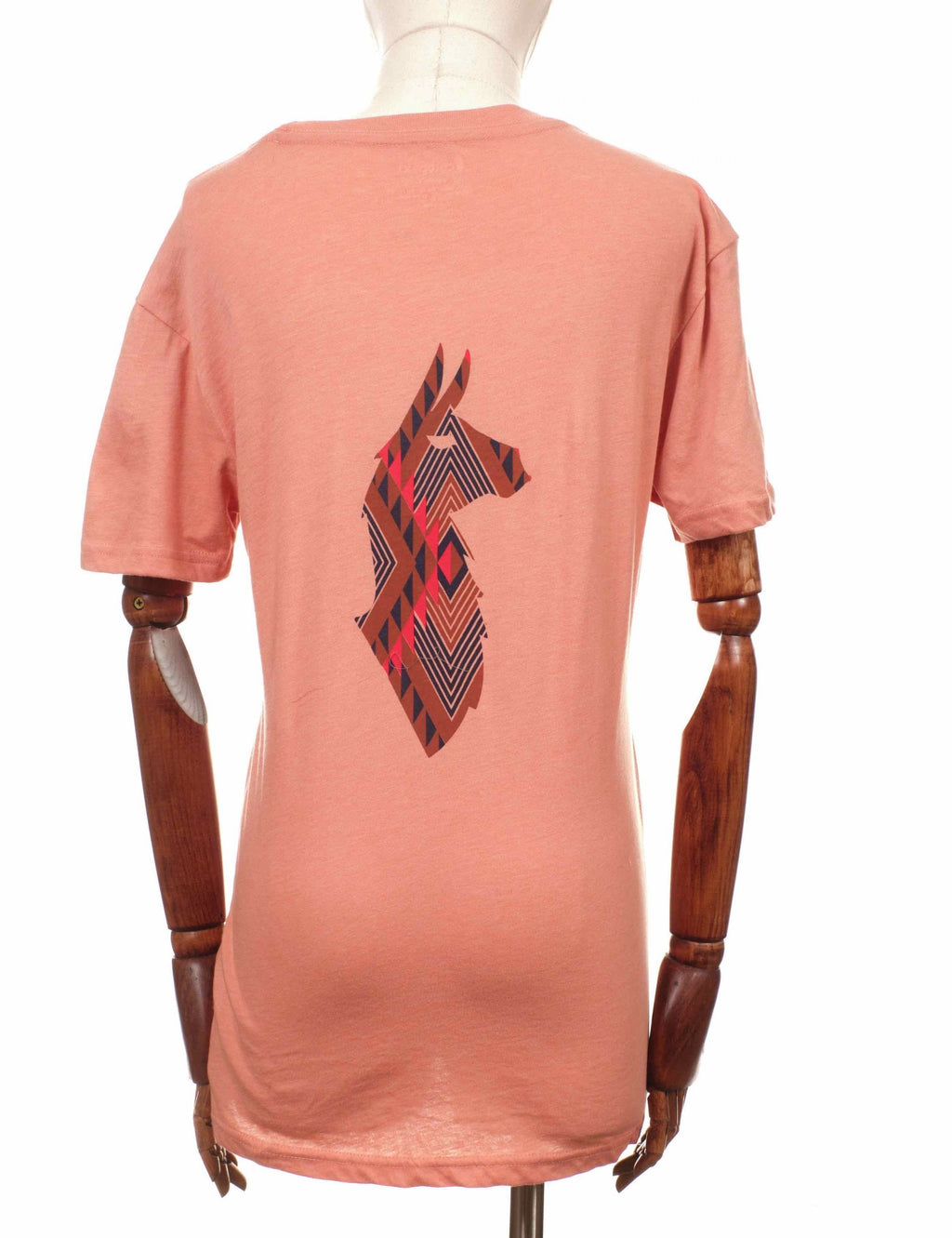 Women's Llama Lover T-Shirt - Clay