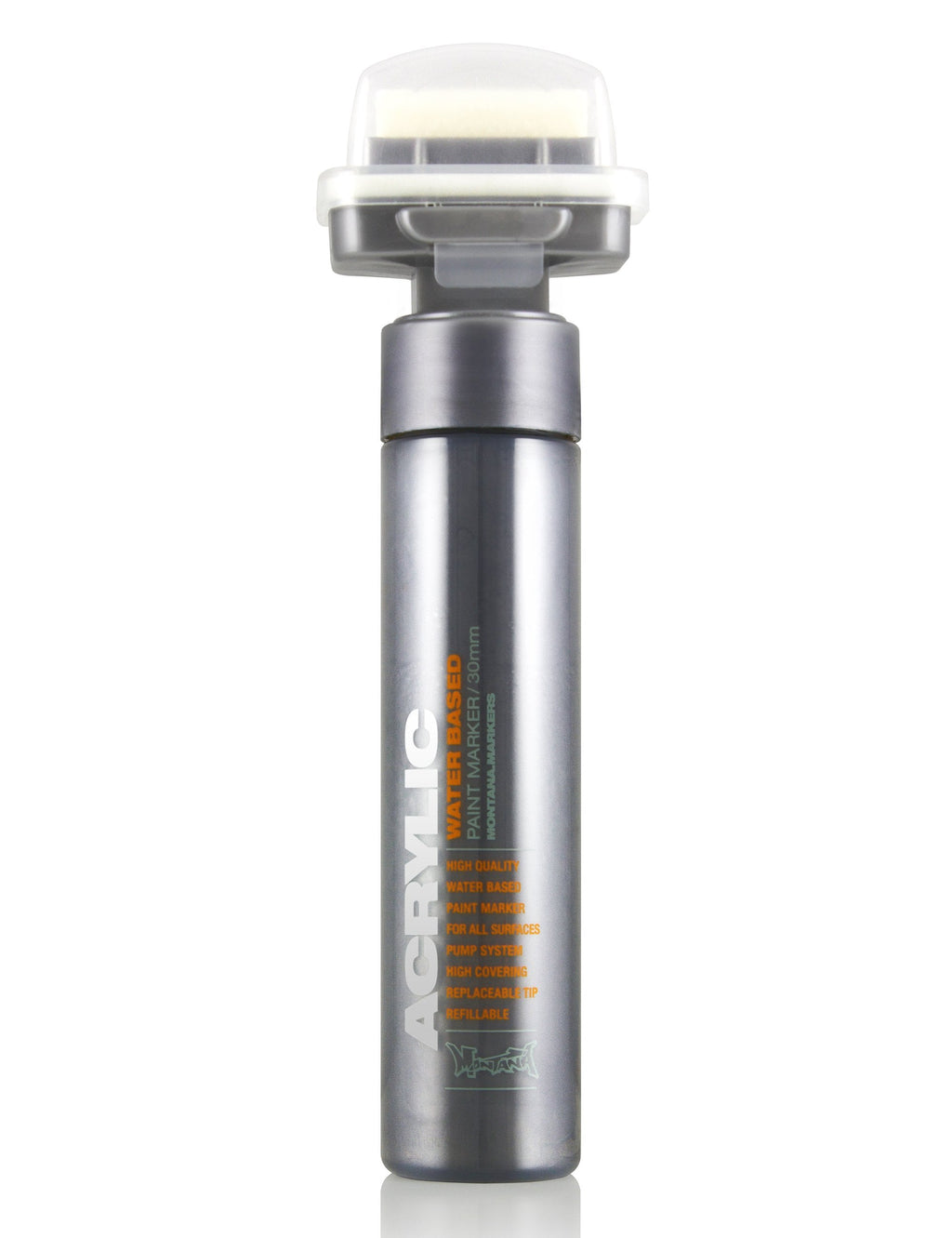 Acrylic Paint Marker 30mm - Silver Matt M1100