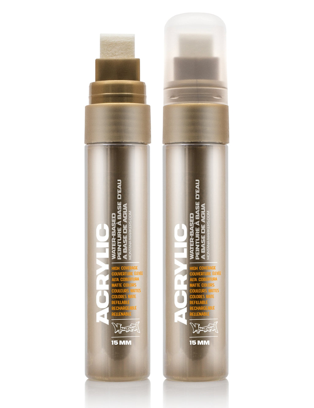 Acrylic Paint Marker 15mm - Gold Matt M3010