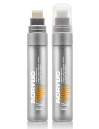 Montana Gold Acrylic Paint Marker 15mm - Silver Matt M1100