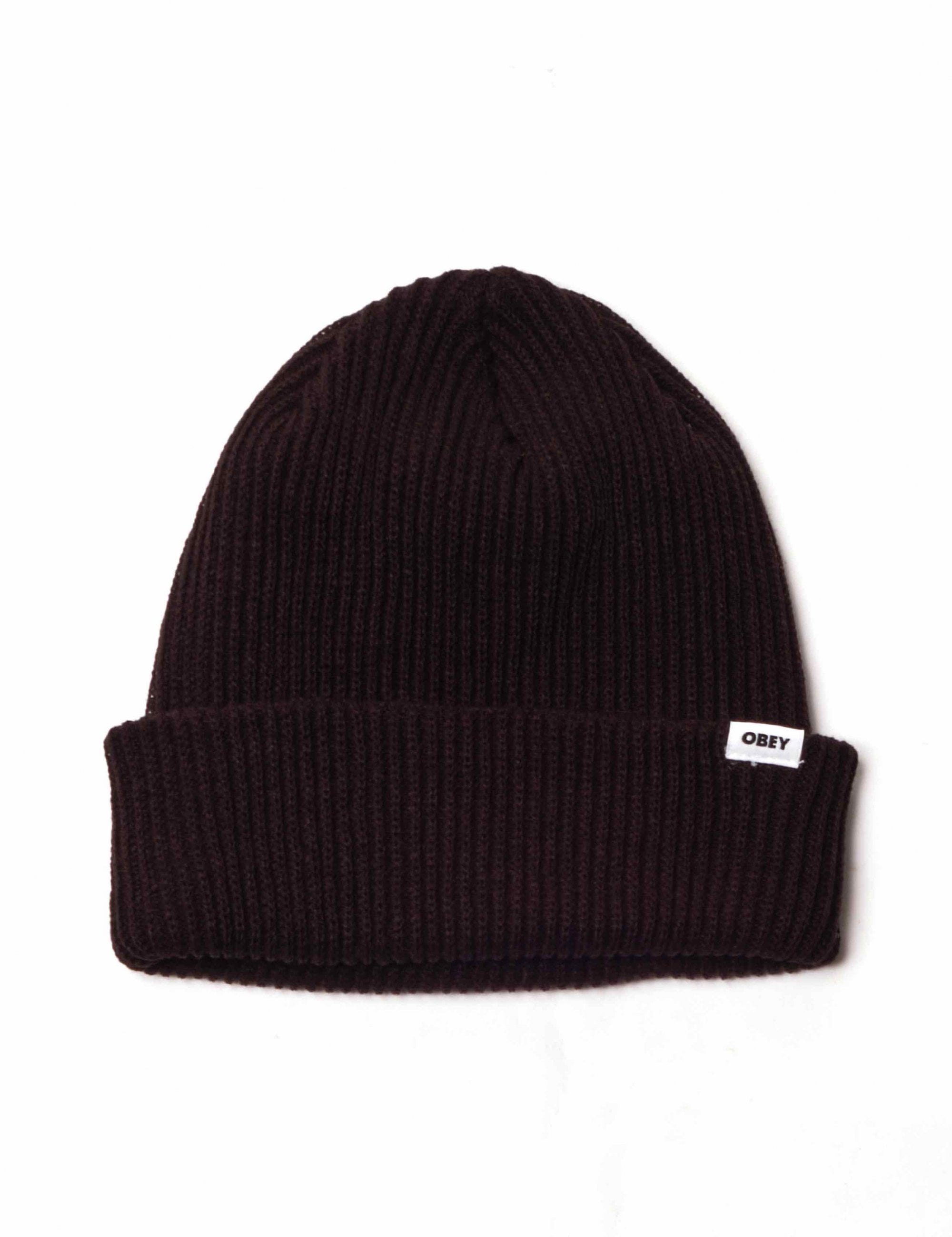 Bold Beanie Hat - Black