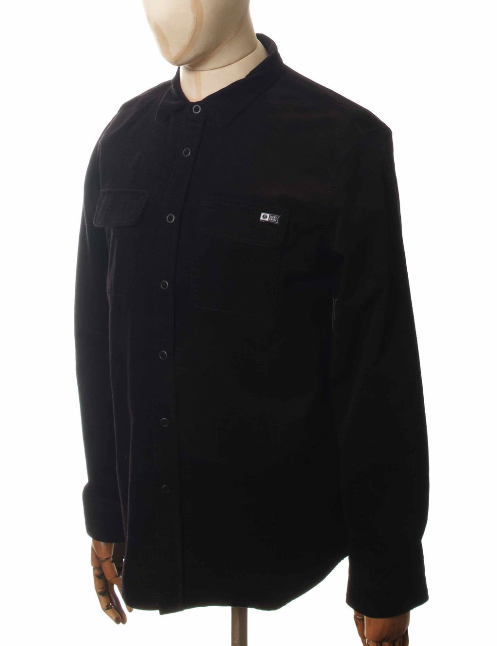 Woodsman Cord Shirt - Black