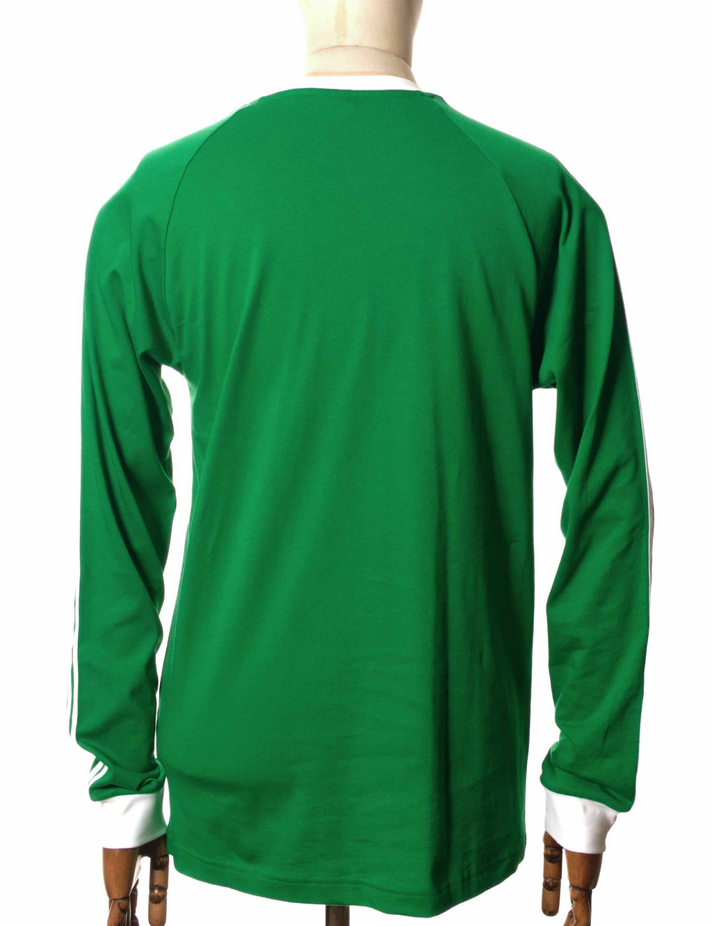 L/S 3 Stripe Trefoil T-Shirt - Green