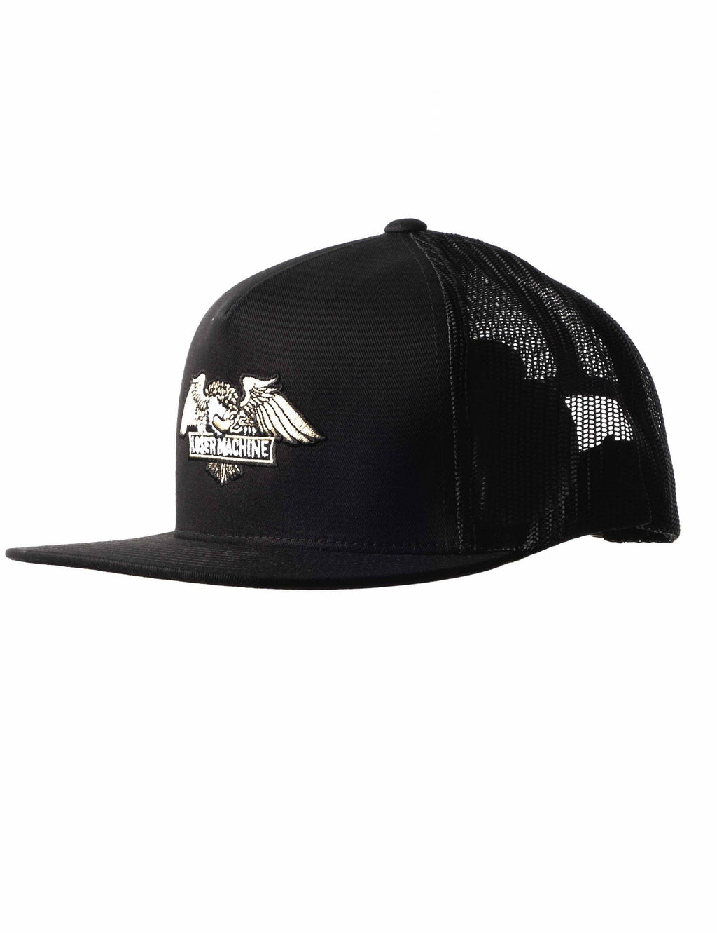 Wings Trucker Hat - Black