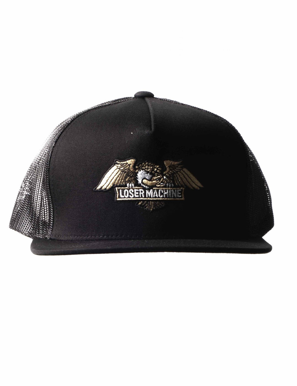 Wings Trucker Hat - Black