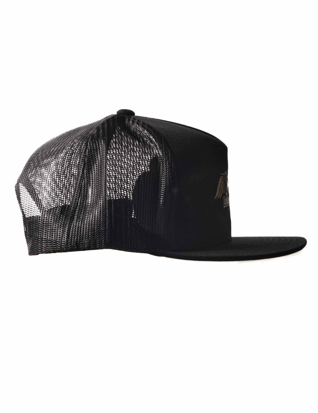 Wings Trucker Hat - Black