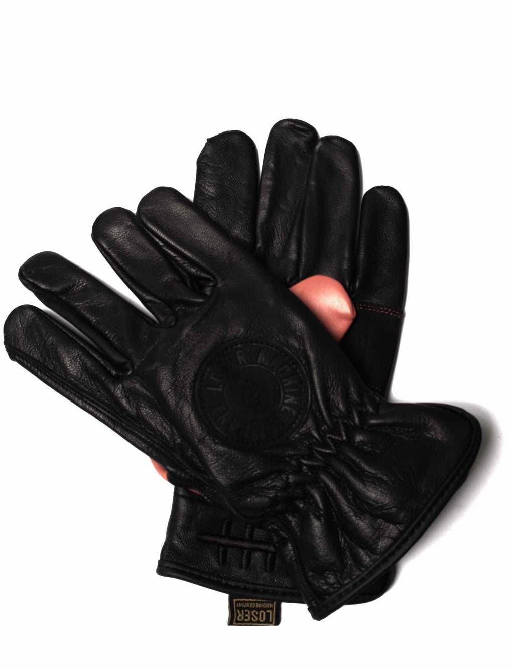 Death Grip Gloves - Black/Orange