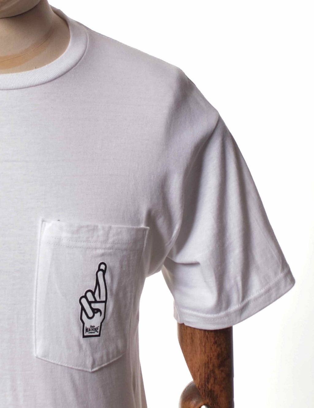 New OG Stock Pocket T-Shirt - White