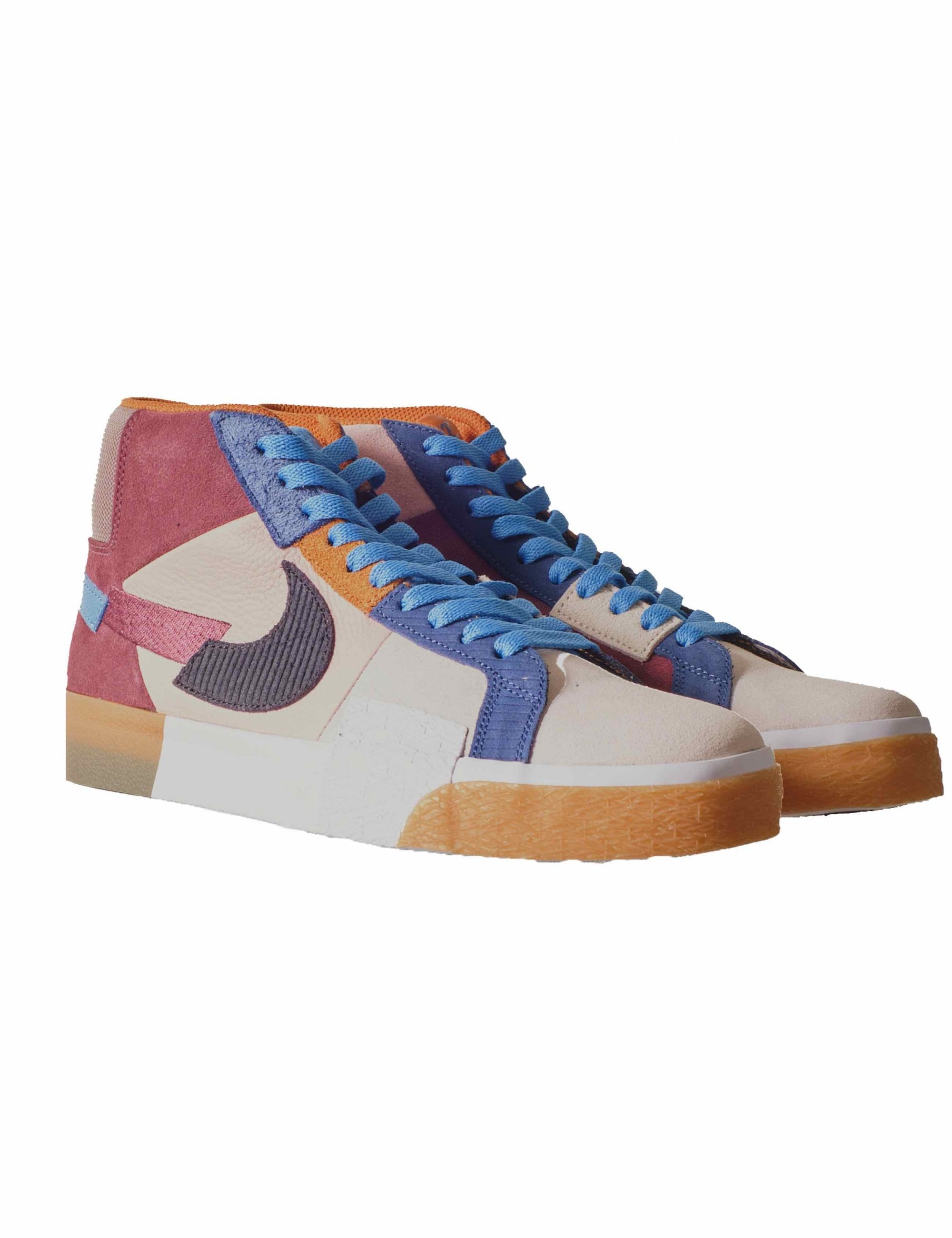 Zoom Blazer Mid Premium Trainers - Dark Wine