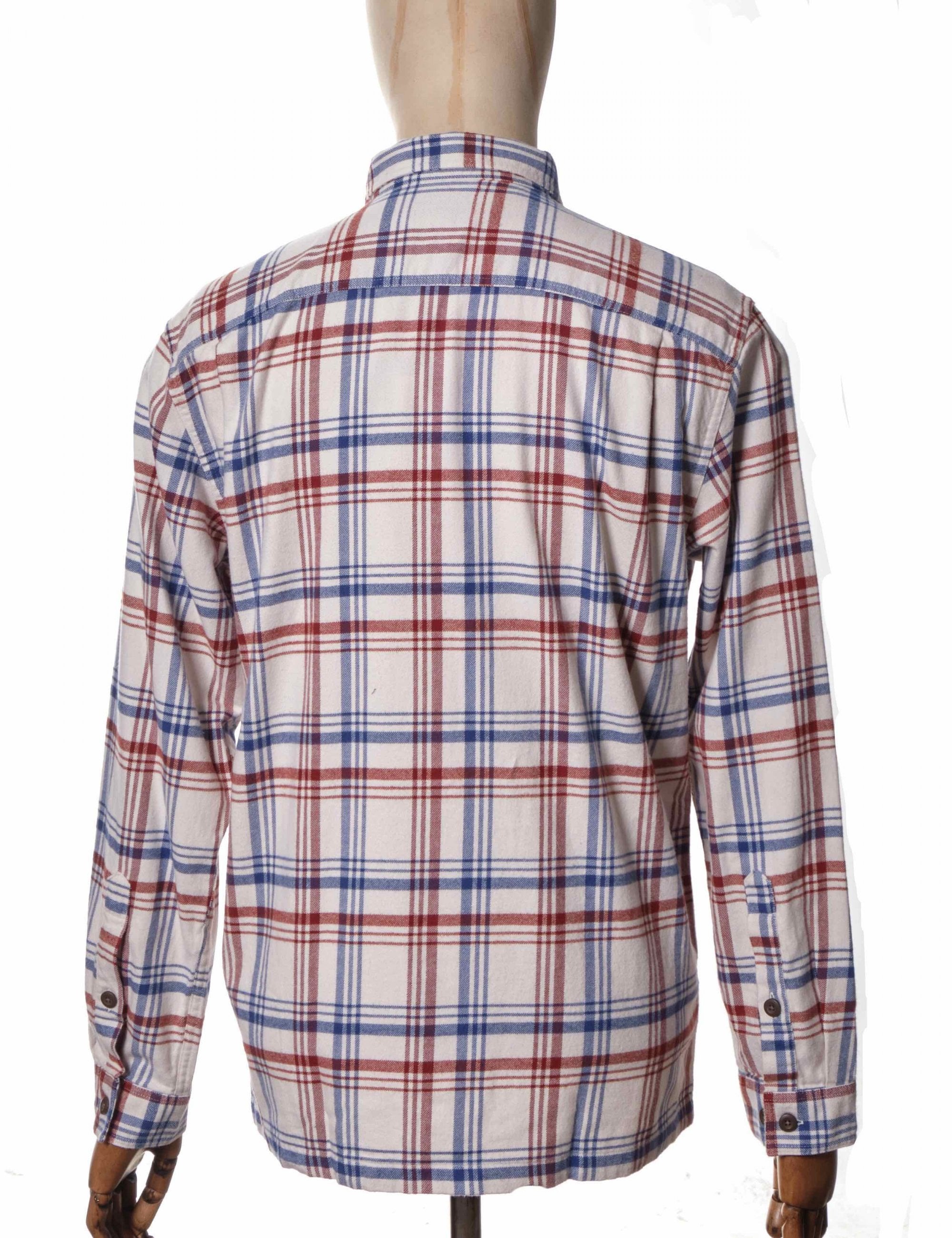 Patagonia Organic Cotton Mid Fjord Flannel Shirt - Drifted: Cornice Grey