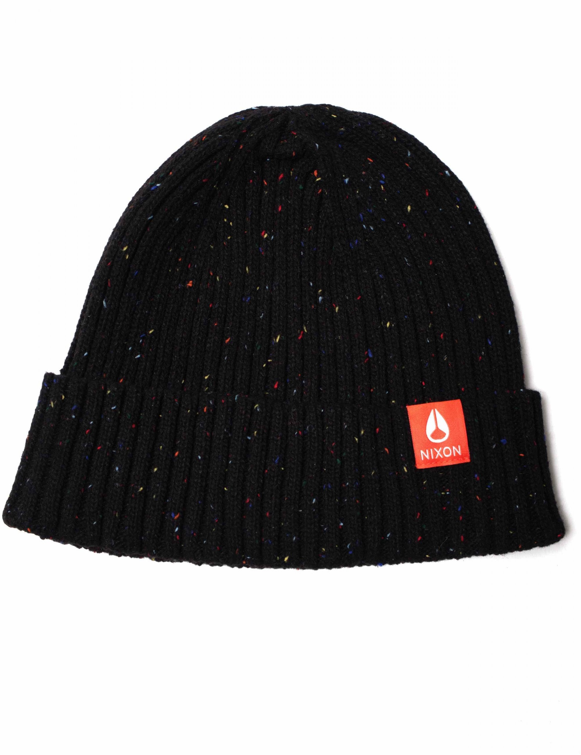 Timmy Beanie Hat - Black Multi