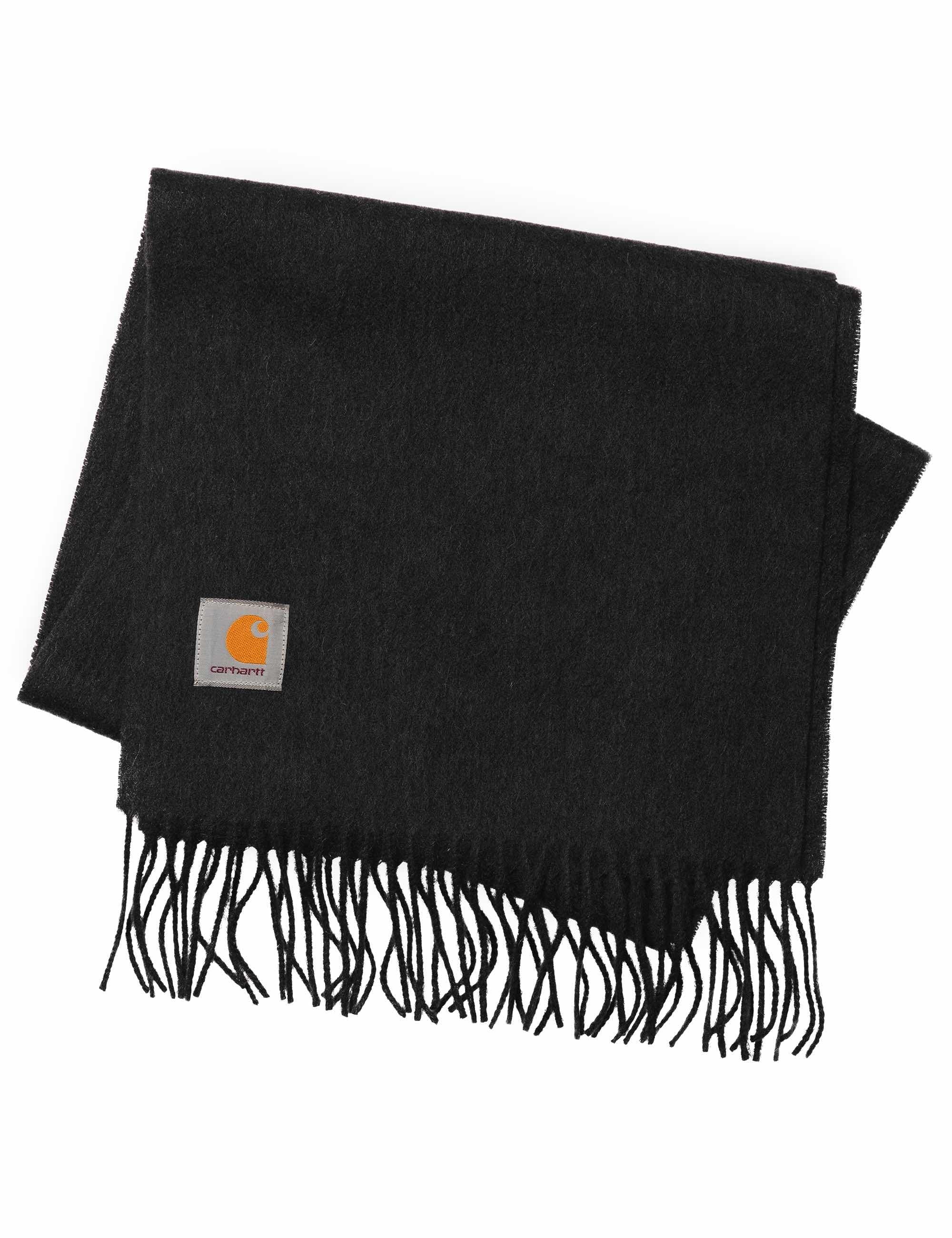 Clan Wool Scarf - Dark Grey Heather