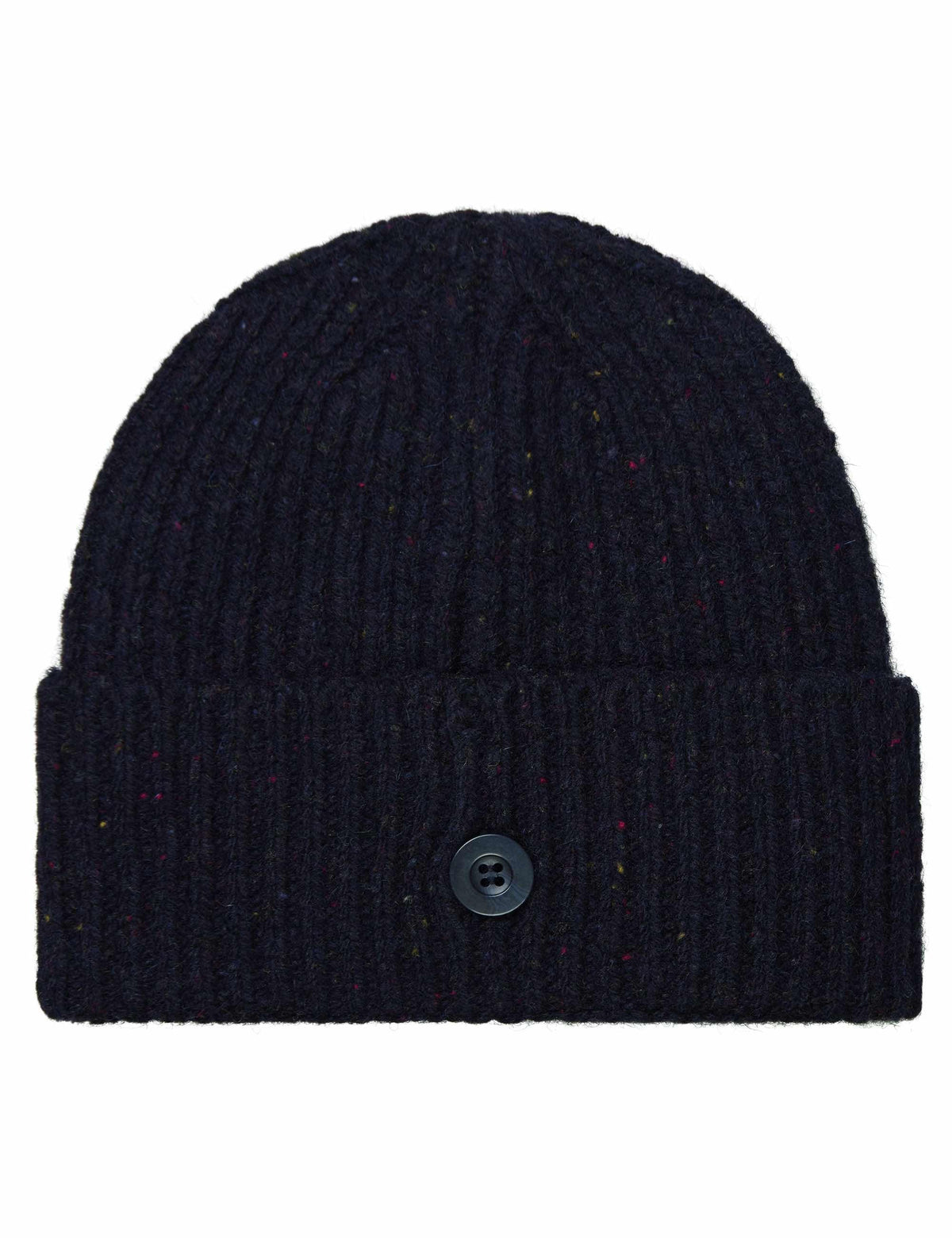 Carhartt WIP Anglistic Knit Beanie Hat - Speckled Dark Navy