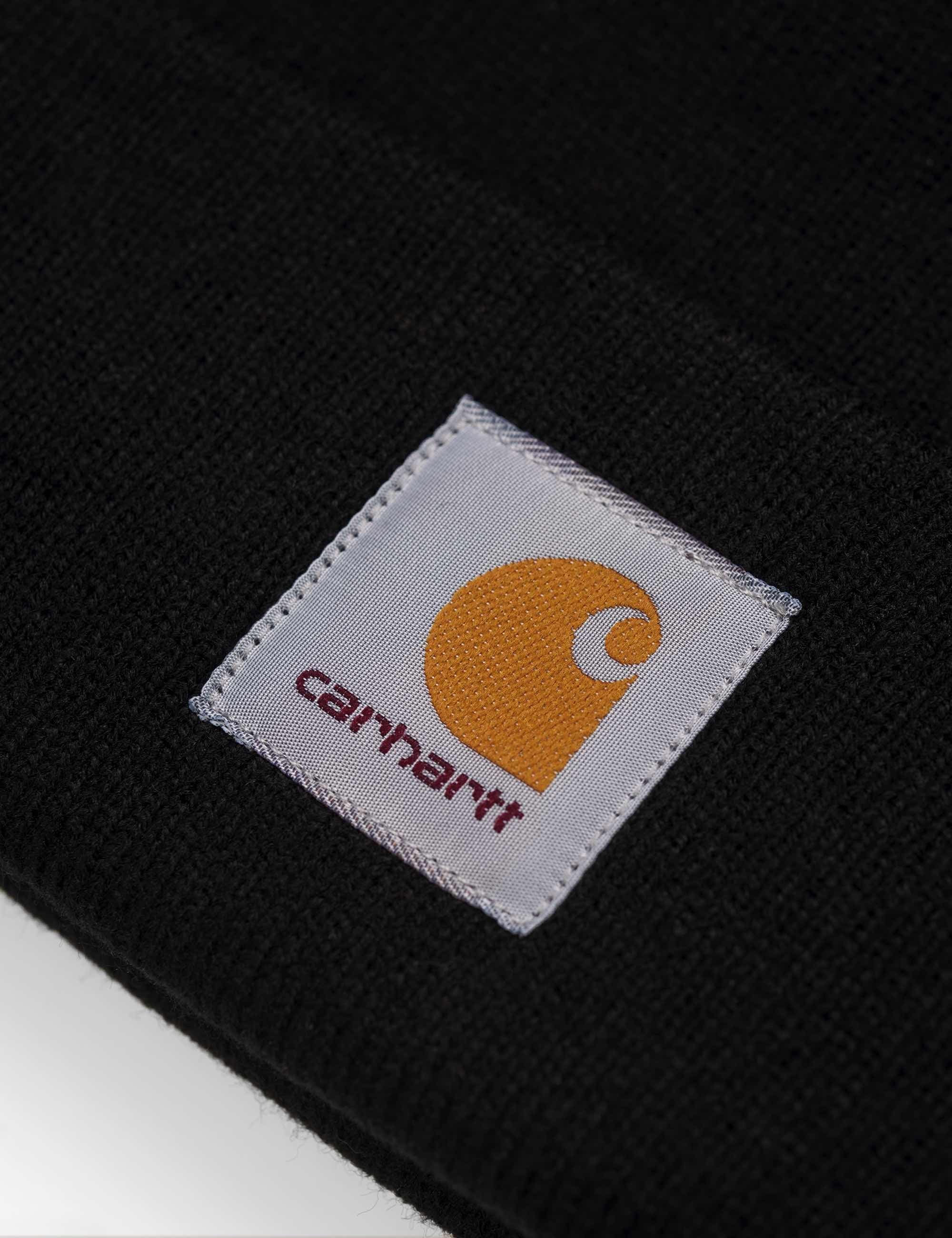 Carhartt WIP Short Watch Beanie Hat - Black