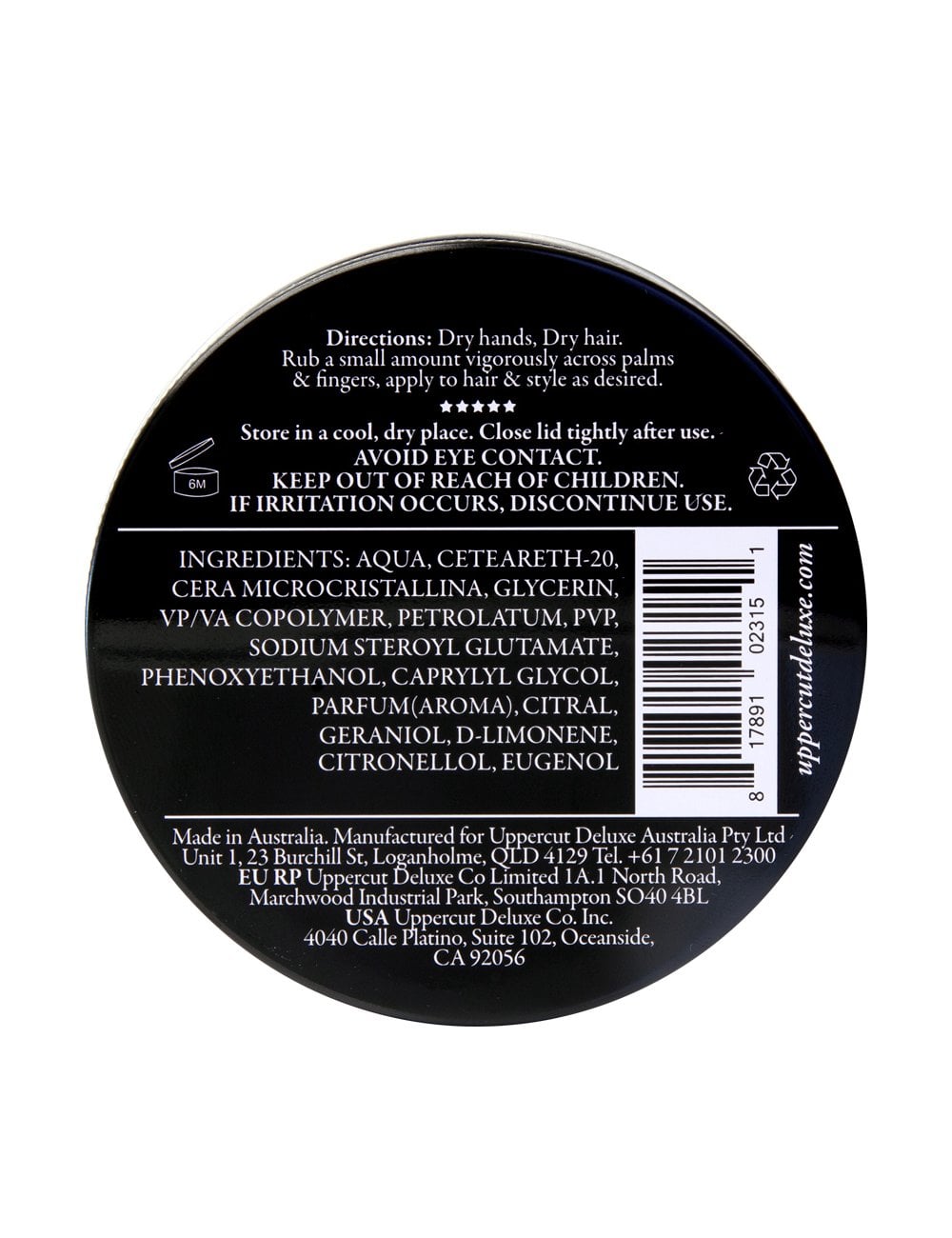 Featherweight Wax (70g) - Firm Hold/Fibre Paste