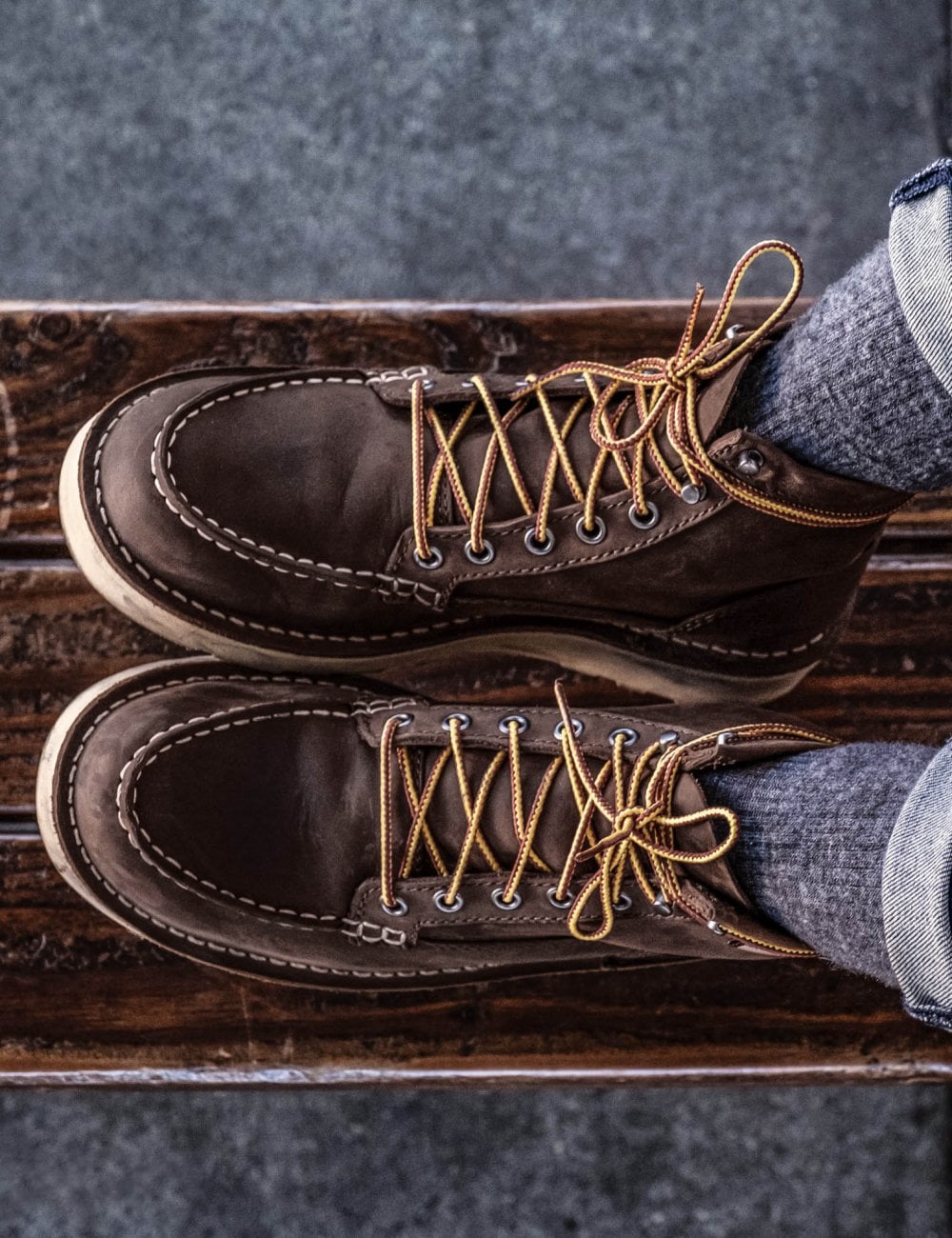 Women's Bull Run 6" Moc Toe Boot - Brown