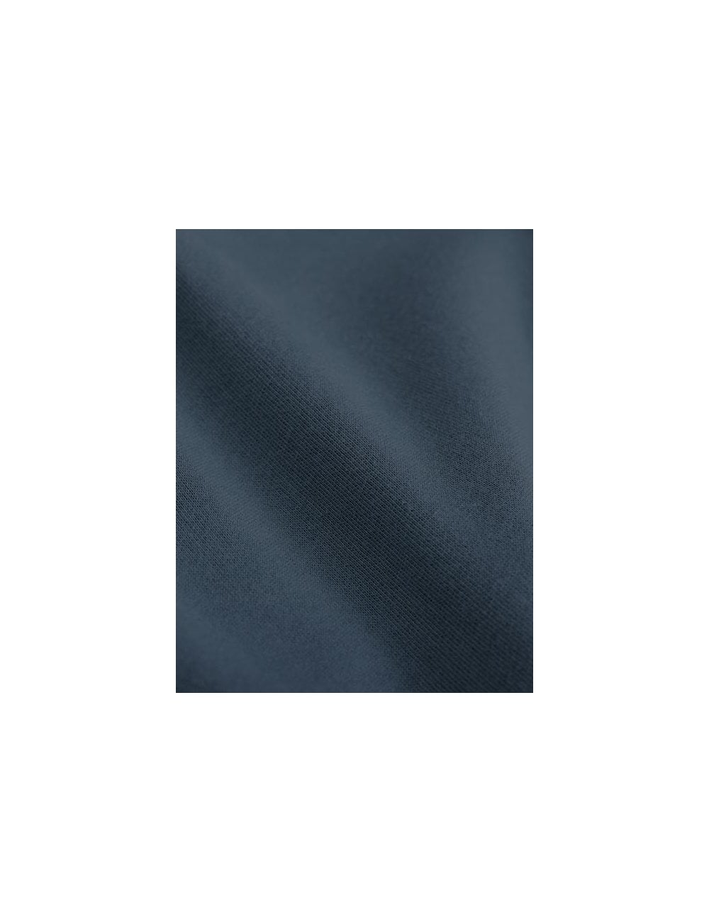 Organic Hooded Sweat - Petrol Blue