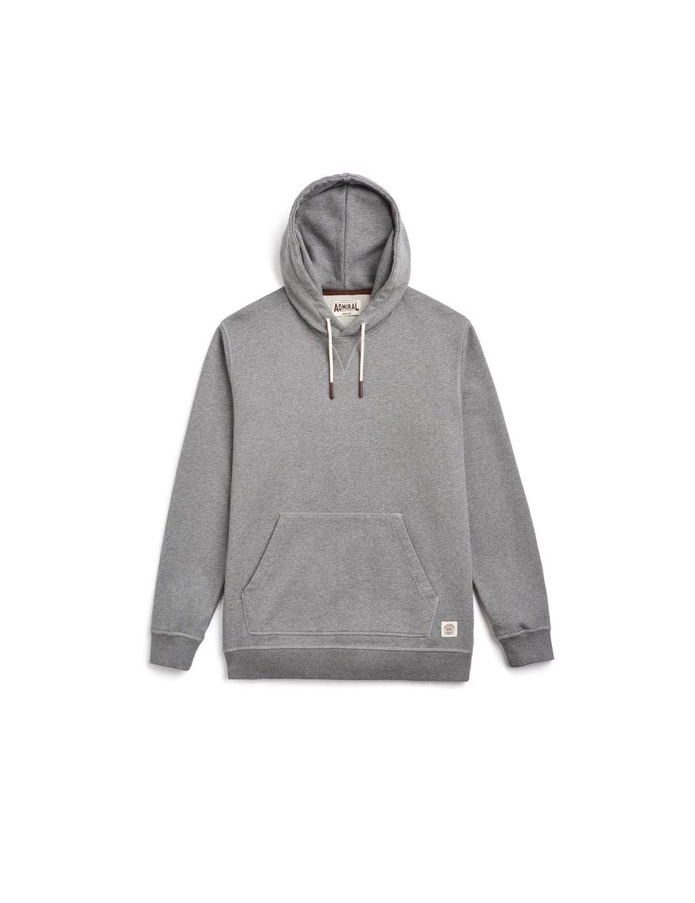 Braunstone Hooded Sweat - Condor Grey Marl