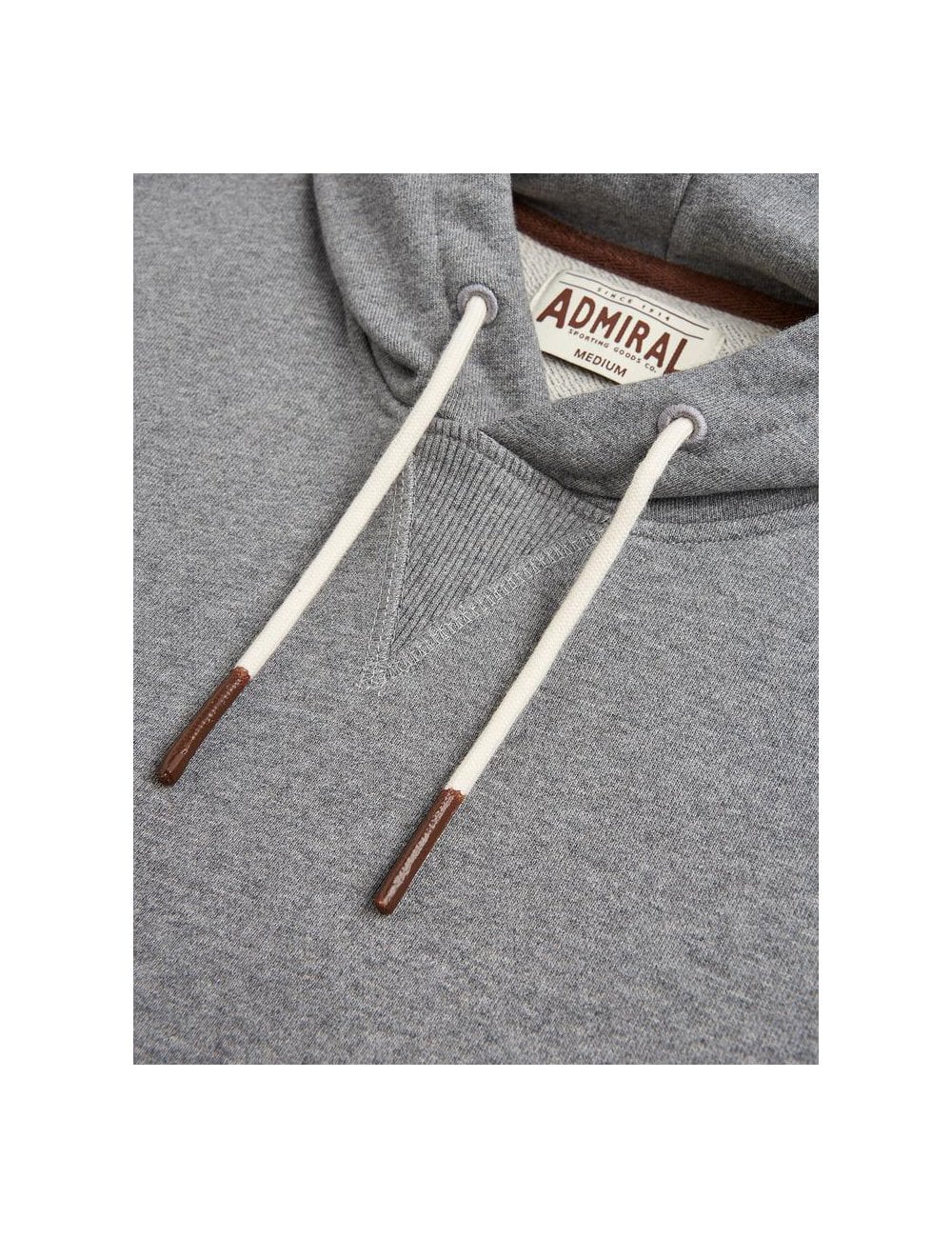 Braunstone Hooded Sweat - Condor Grey Marl