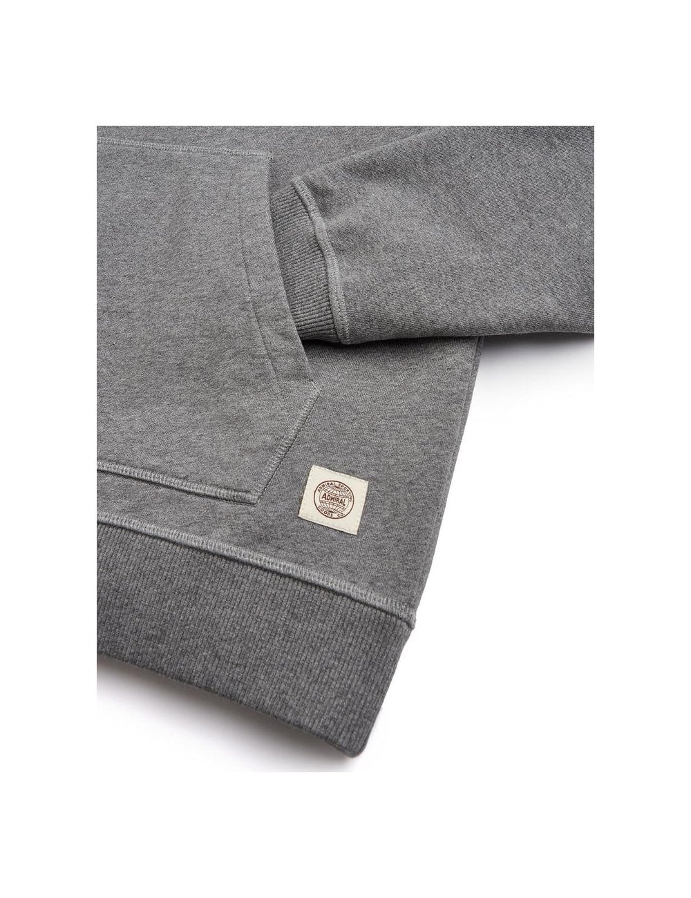 Braunstone Hooded Sweat - Condor Grey Marl