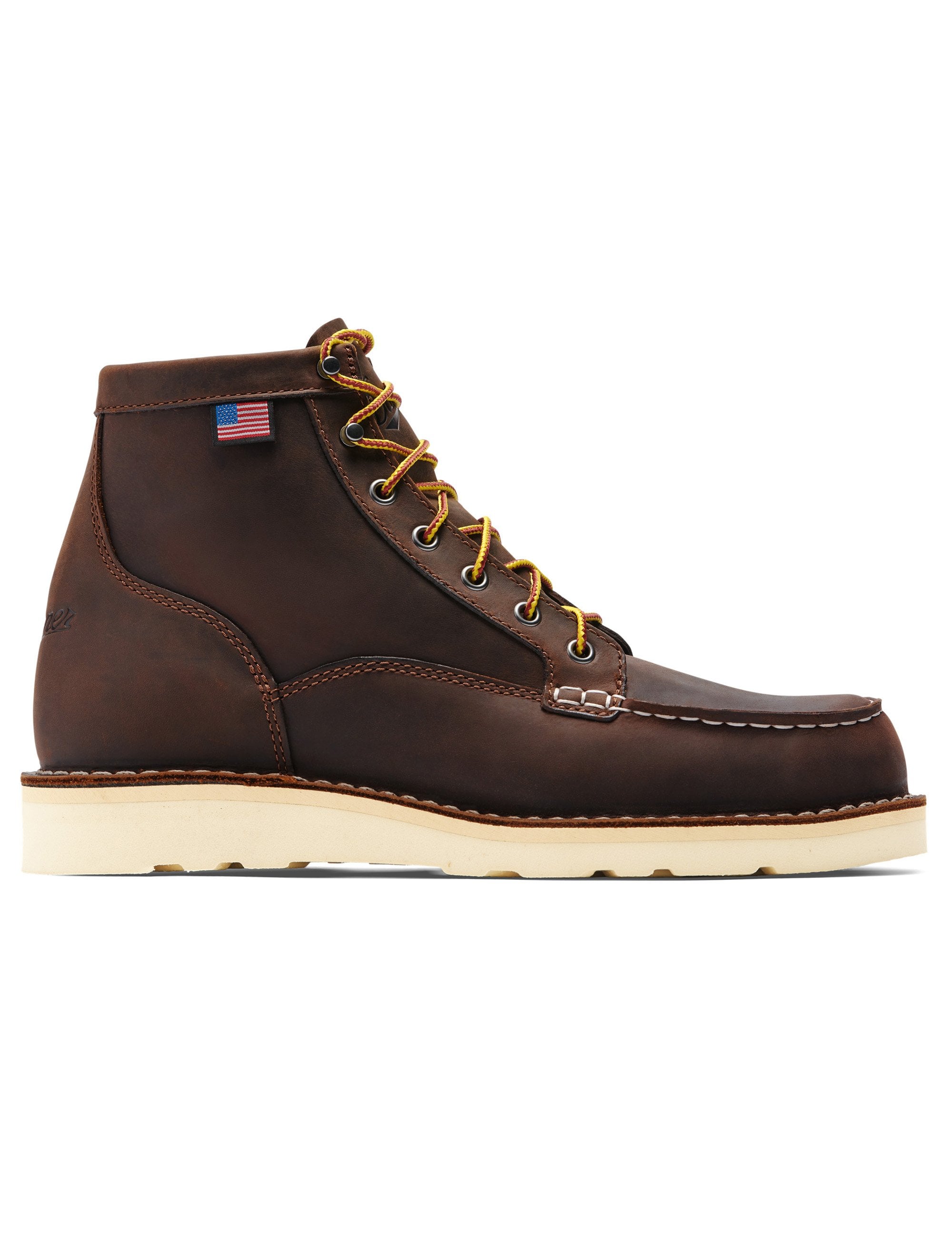Bull Run 6" Moc Toe Boot - Brown