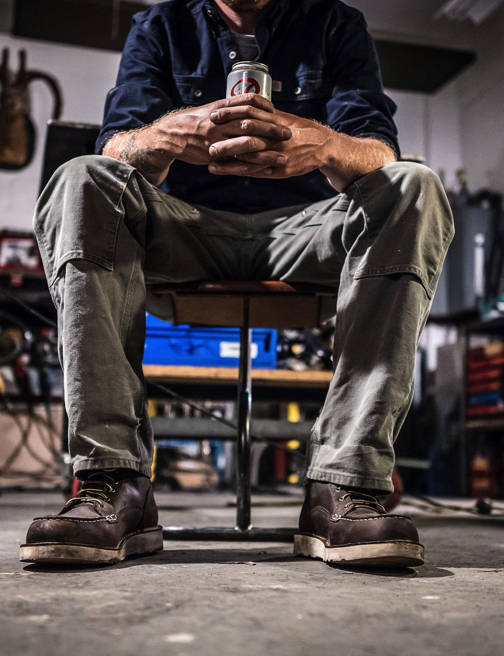 Bull Run 6" Moc Toe Boot - Brown